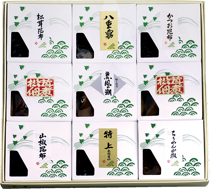 KN-100 松茸佃煮詰合せ(9品) - 画像1