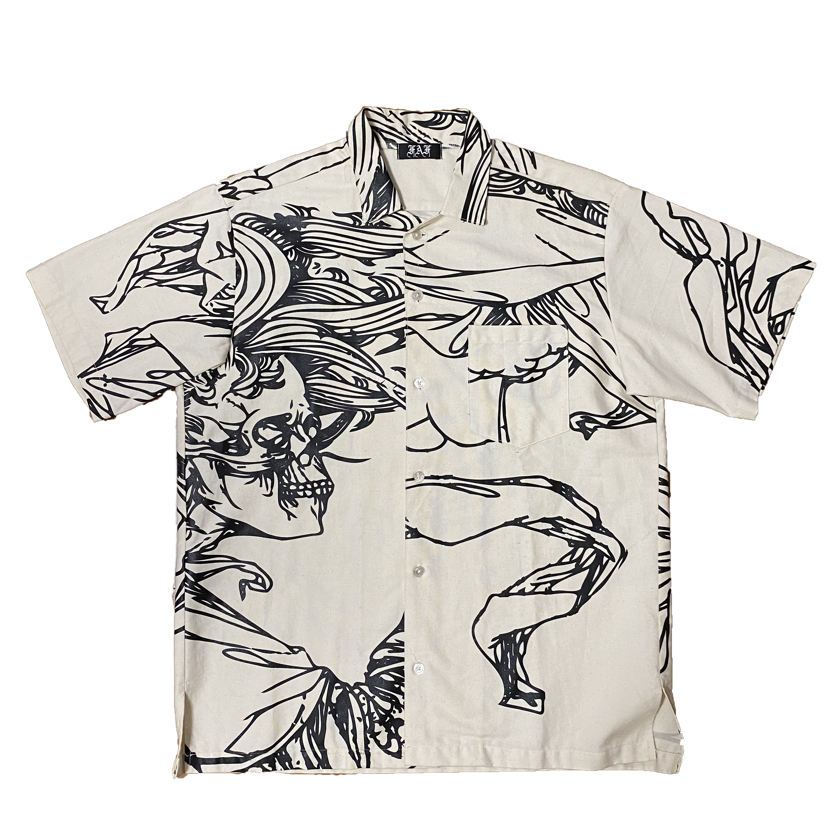 VENUS COTTON SHIRT -WHITE- - 画像1