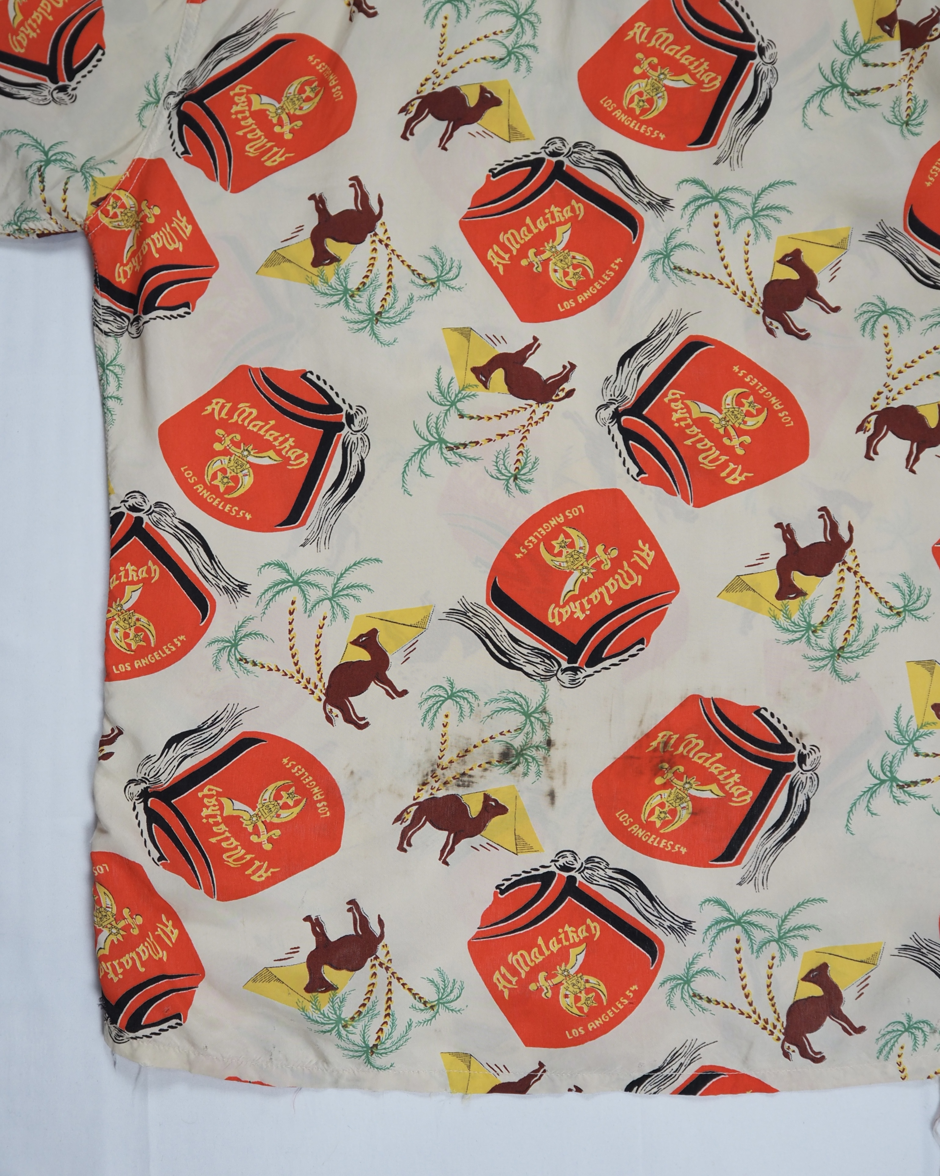 【5/6(水) 20:00入荷】50’s Duke of Hollywood ハワイアンシャツ の画像 16
