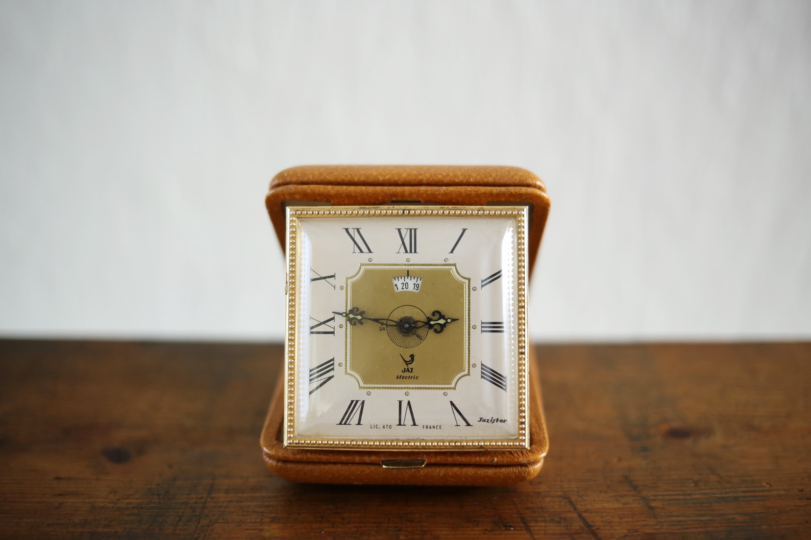 フランス アンティーク ヴィンテージ Jaz トラベルクロック Jazistor トランジスター N Emuparis