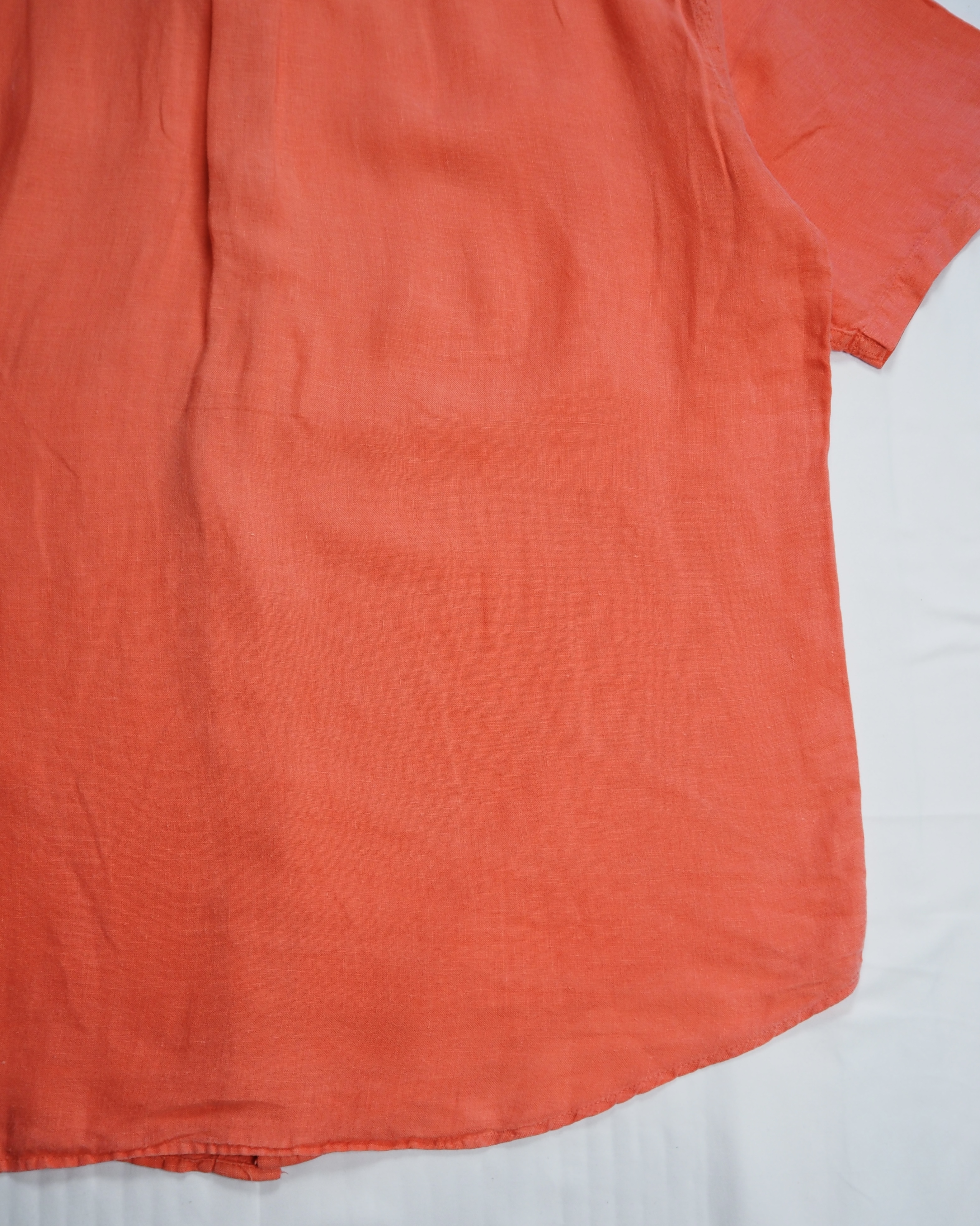 90’s Banana Republic シルクシャツ ピンク XL の画像 15