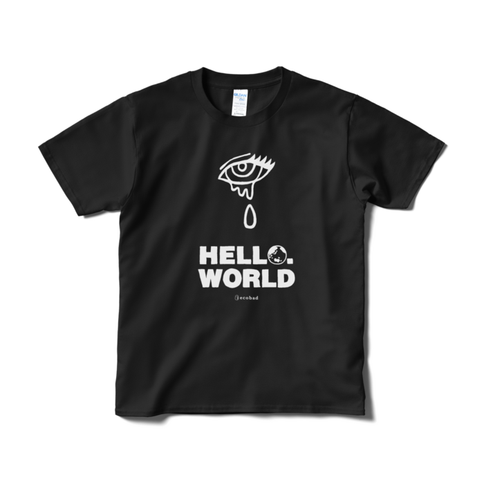 Ecobad Tシャツ Hello World 色違い有 グラフィックファッションアイテム専門店ecobad エコバド