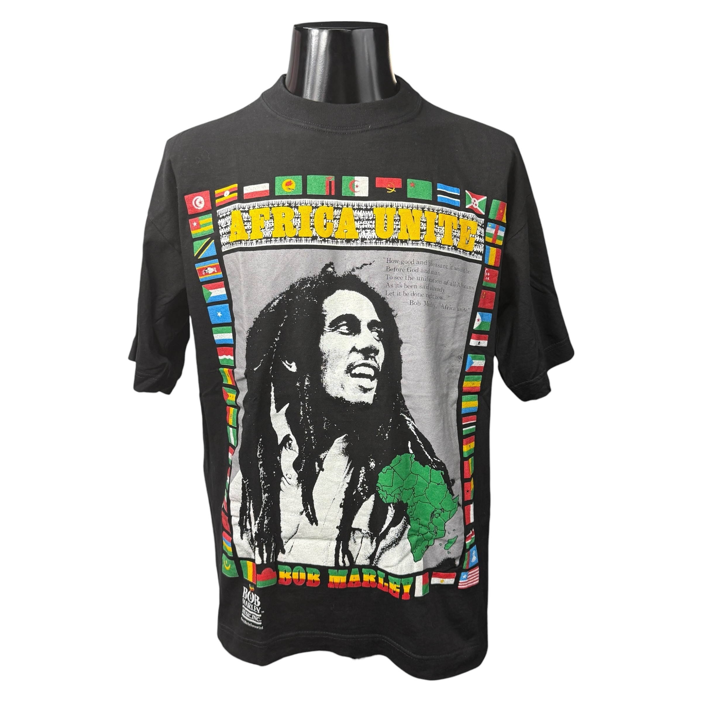【BOB MARLEY】ボブ・マーリー “AFRICA UNITE” 90s00s Vintage Tシャツ