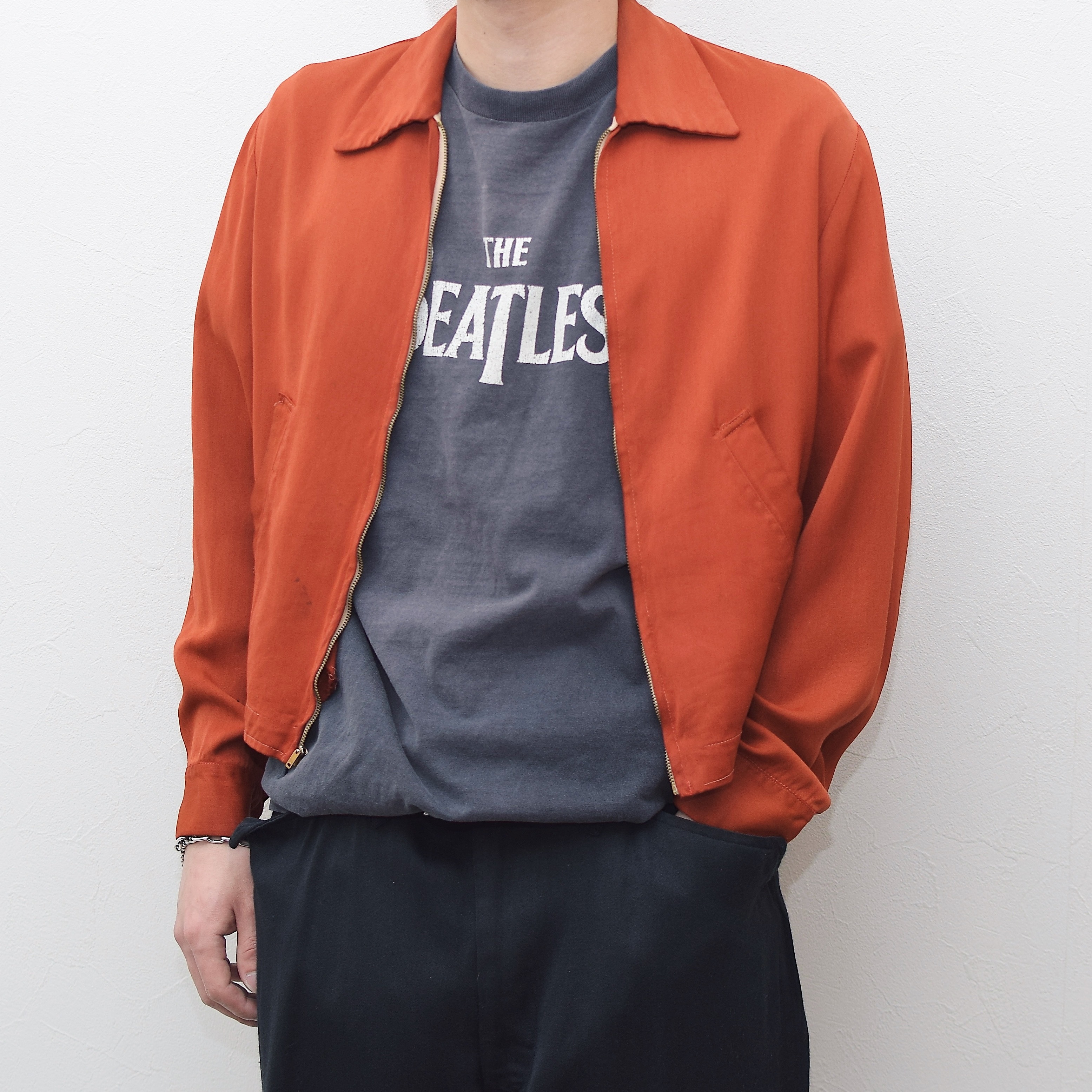 Vintage 50's【Delmonico】Rayon Gabardine Jacket の画像 3
