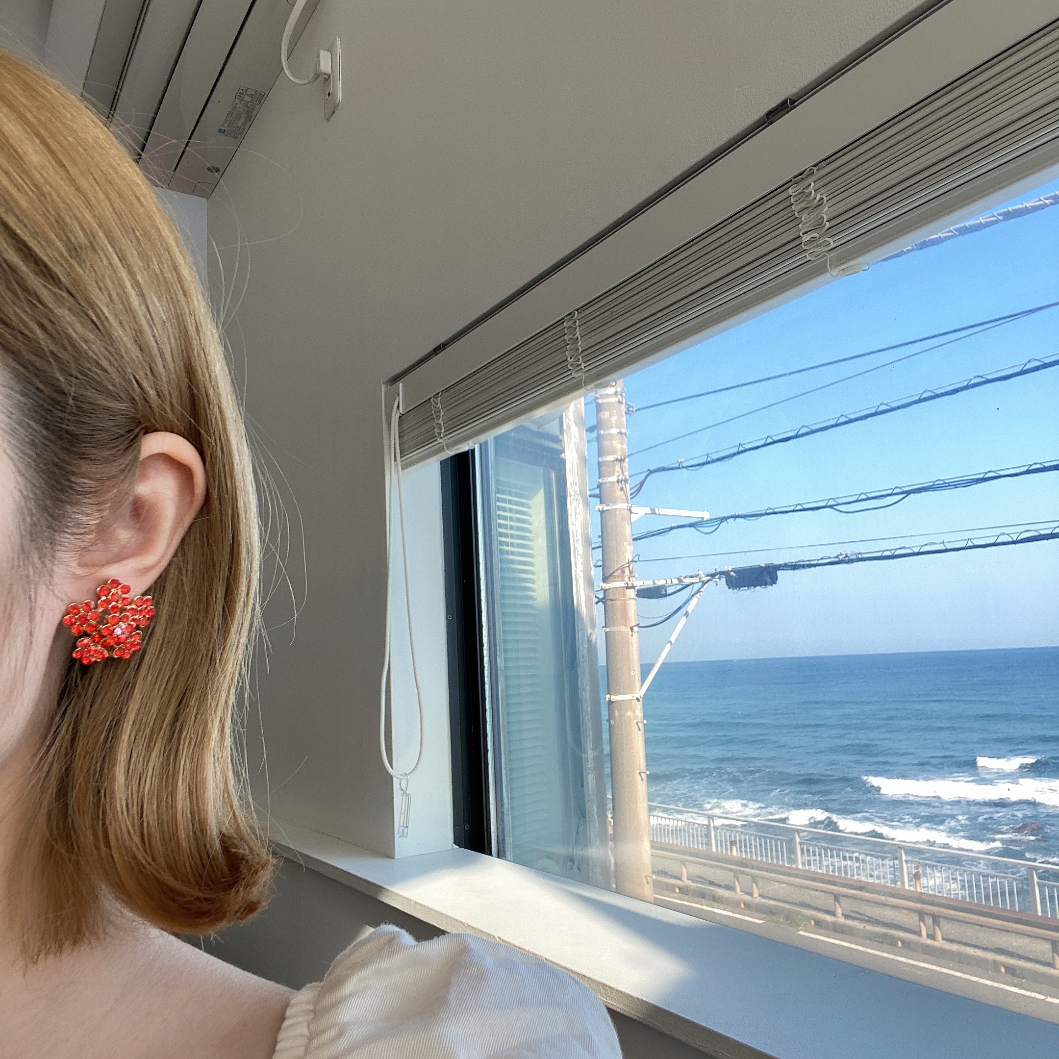 お花いっぱいミニイヤリング ピアス Fuiuchi