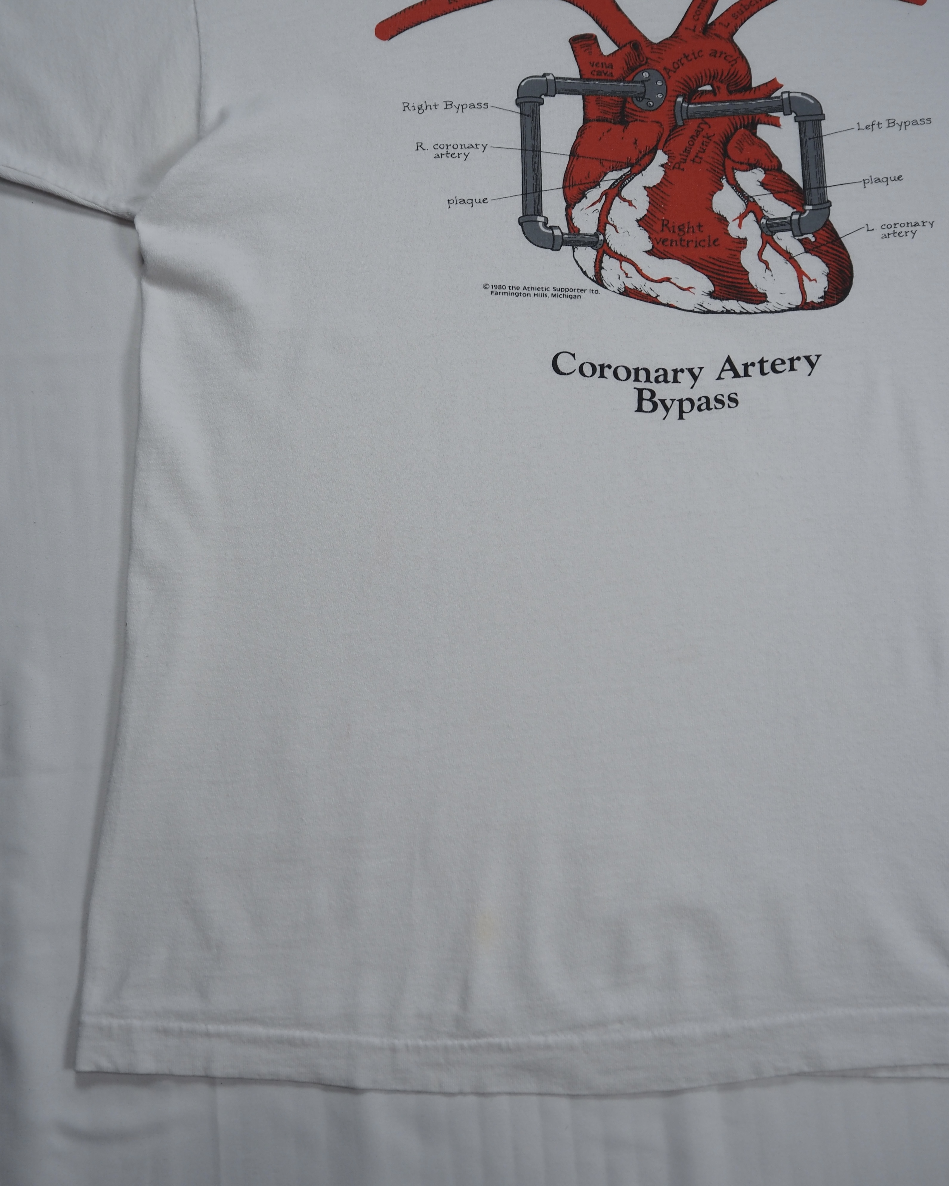 90’s Fruits of the Loom 心臓Tシャツ XL の画像 8