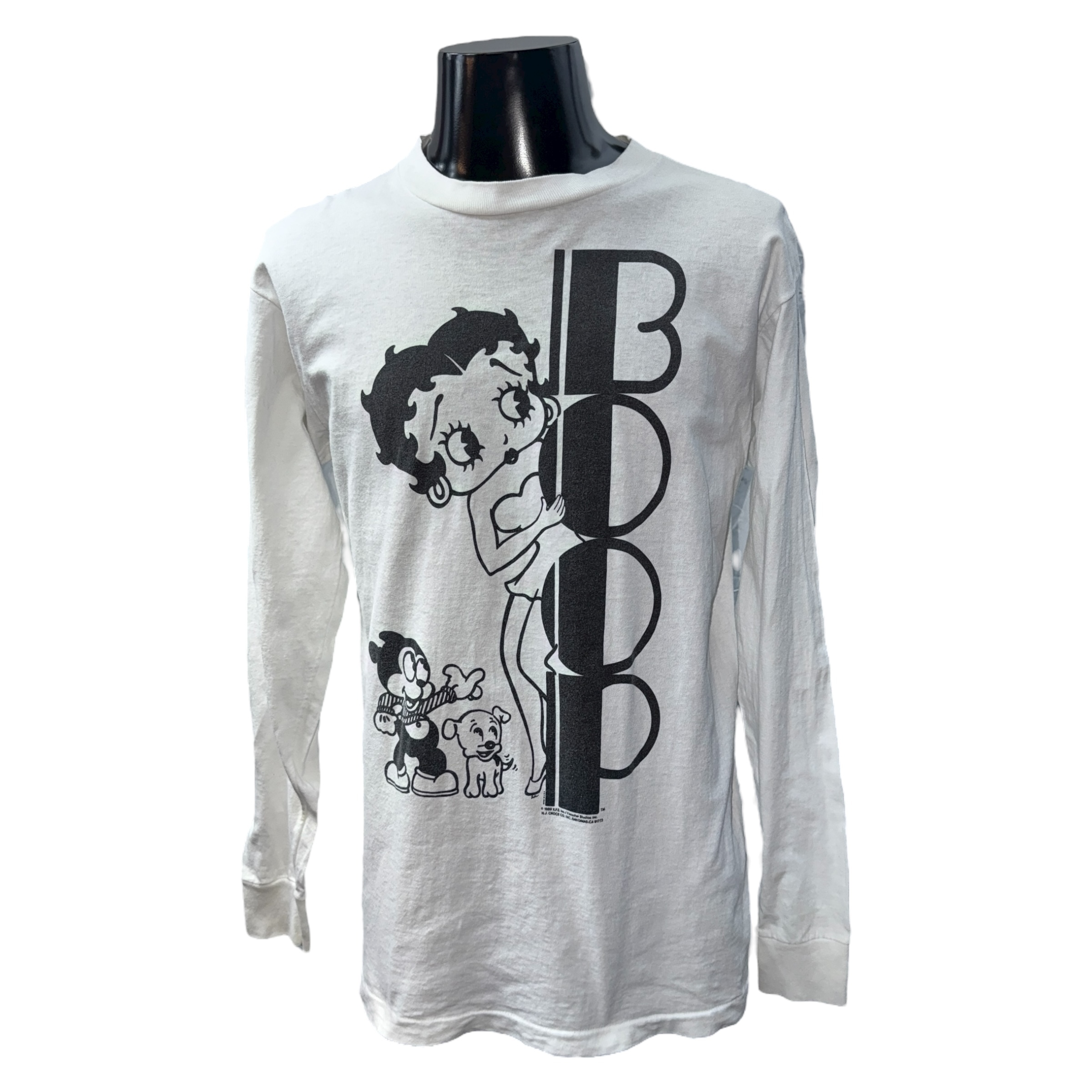 【BETTY BOOP】ベティ・ブープ 90’s Vintage ロングスリーブTシャツ