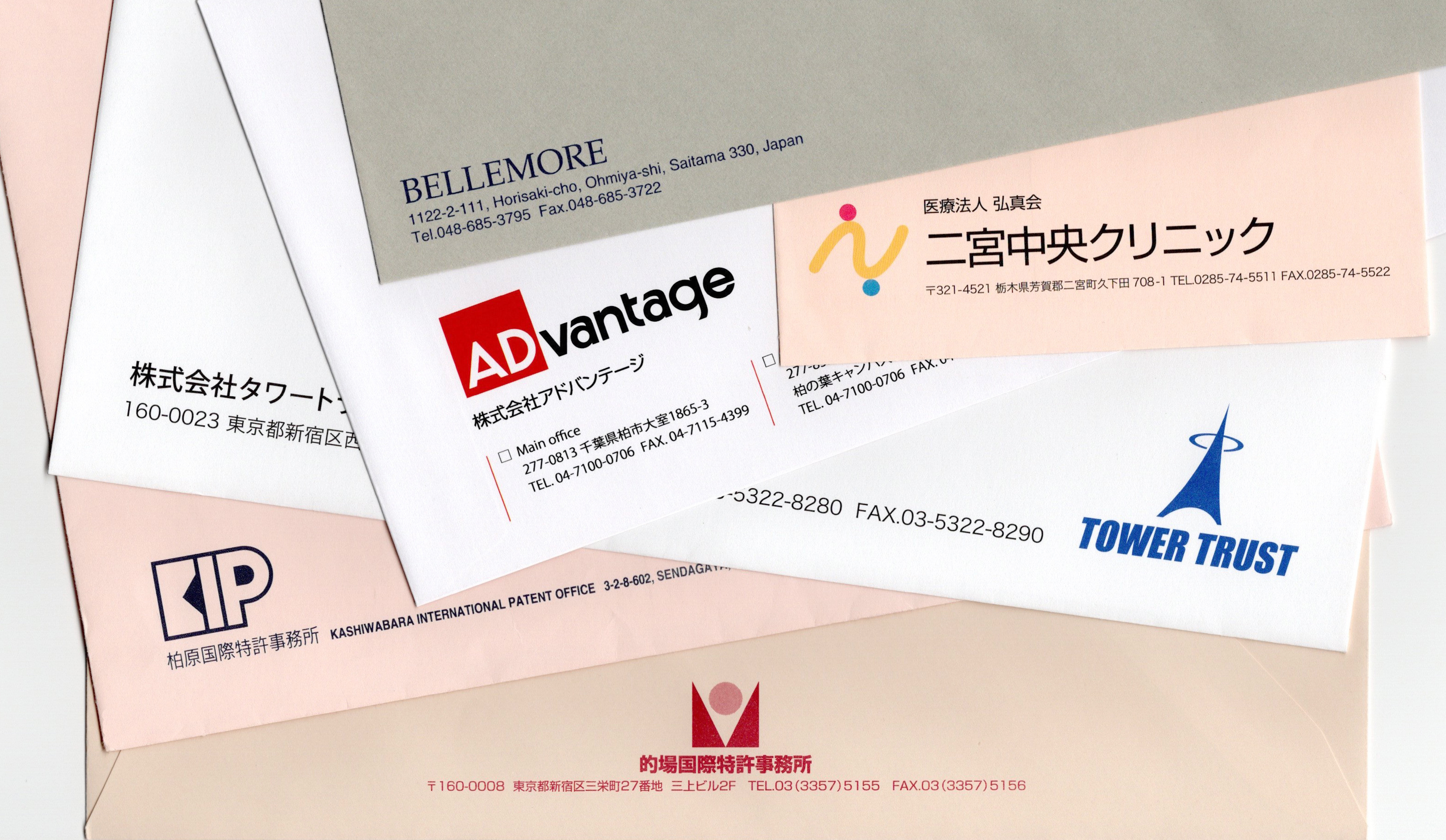ビジネス封筒 洋長3 デザインと印刷 500枚 Print Shop