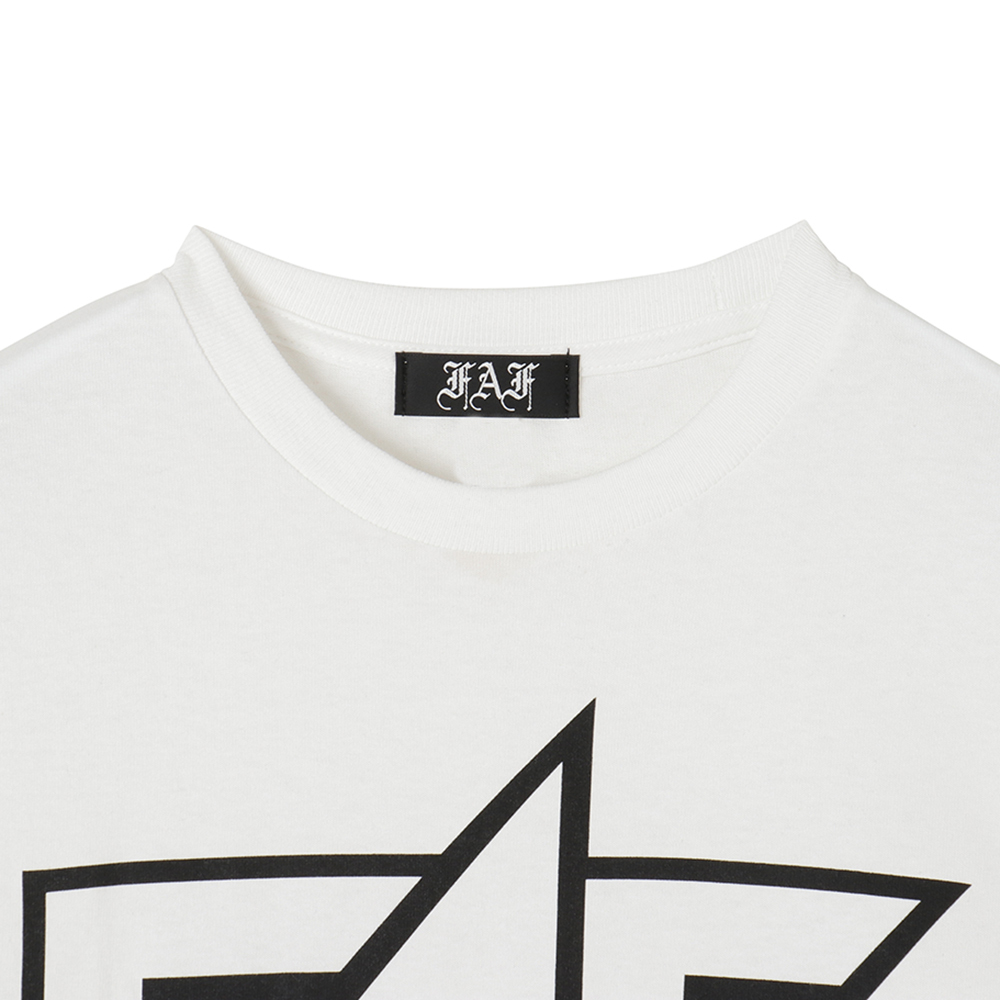 FAF Logo Tee - White - 画像2