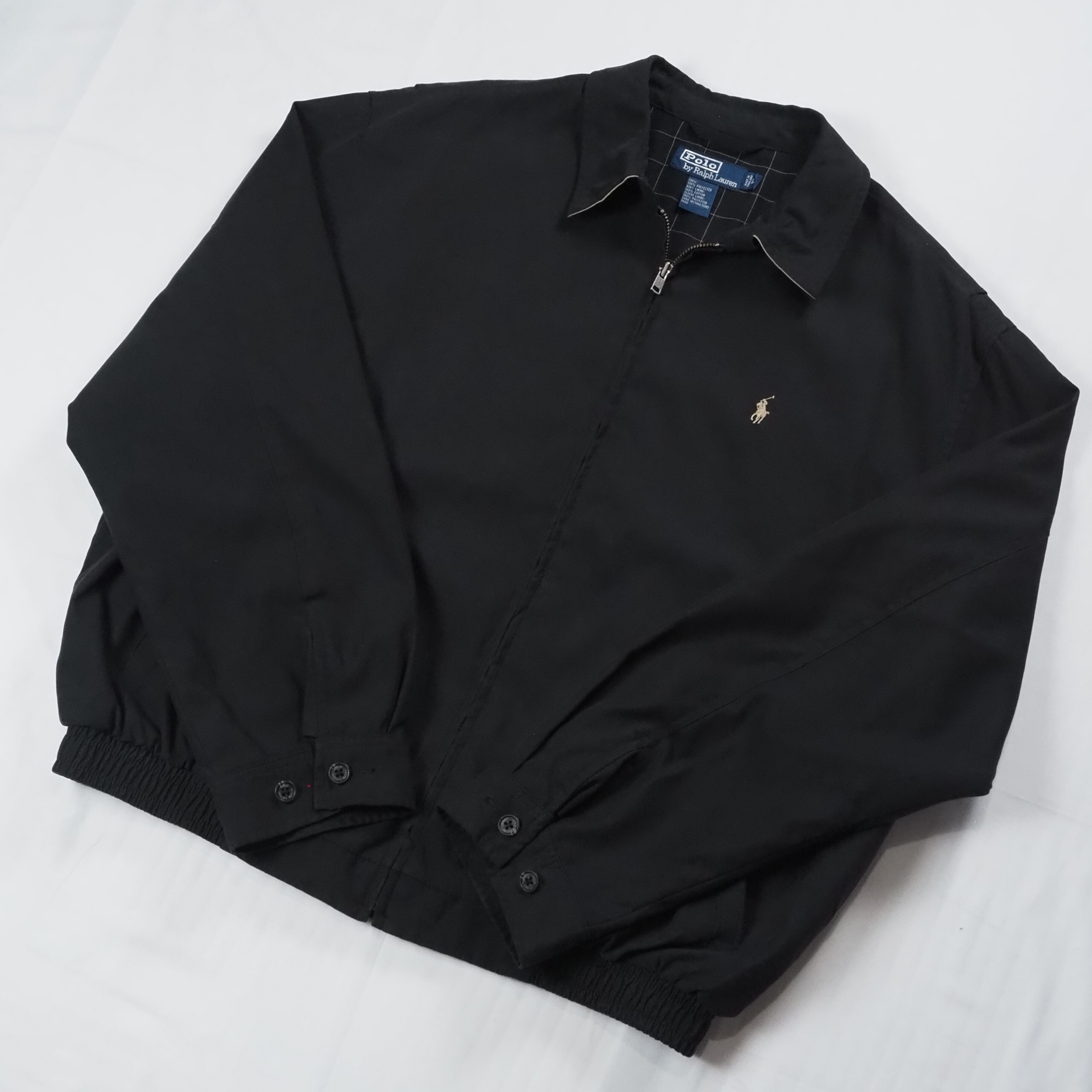 90's Ralph Lauren スイングトップ ブラック Lサイズ の画像 11