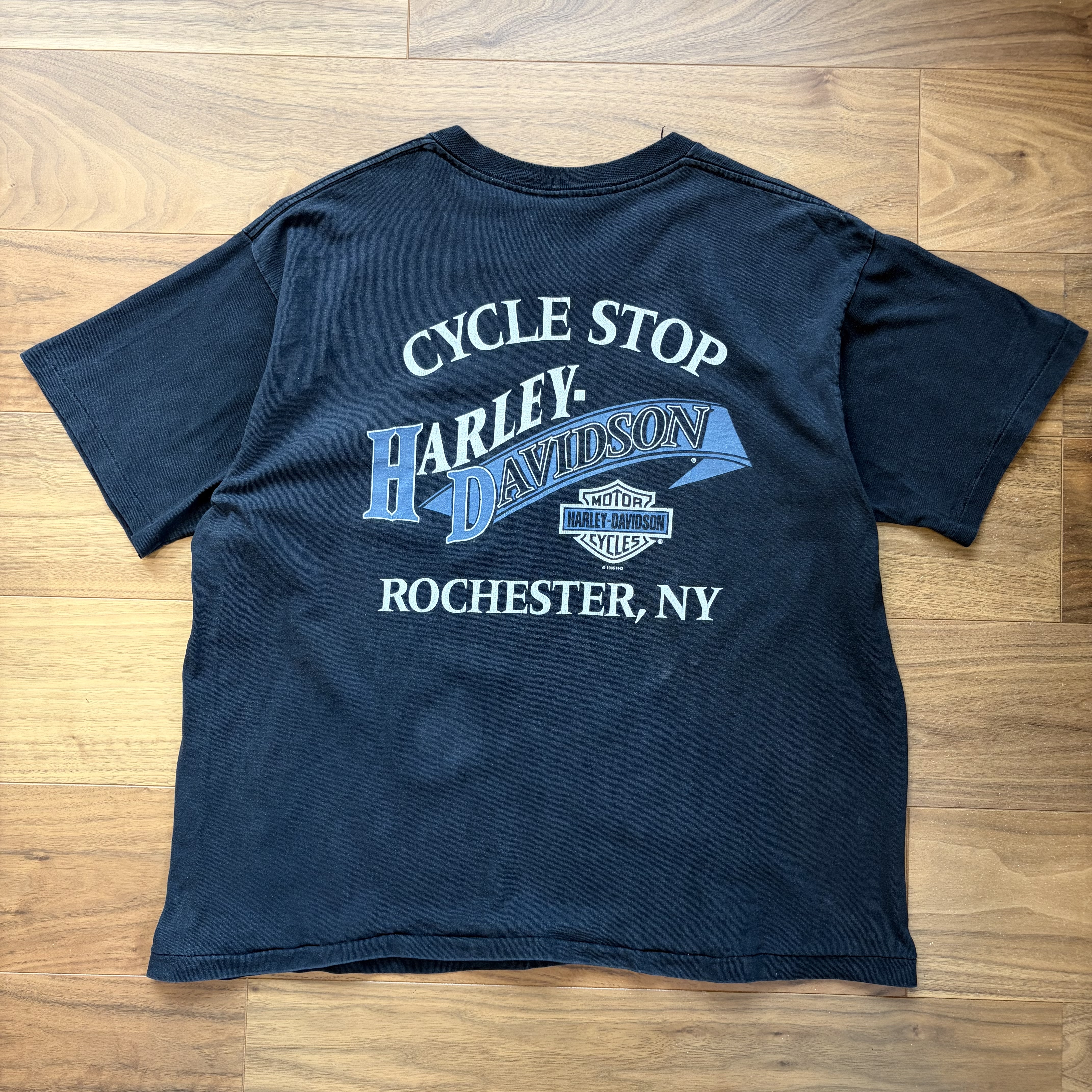 90s Harley-Davidson EVOLUTION REVOLUTION Tシャツ の画像 4