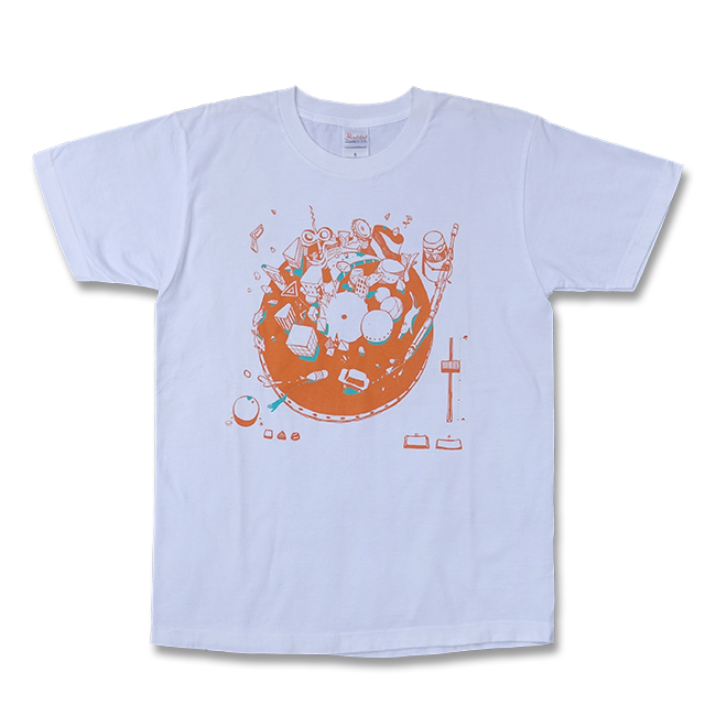 sasakure.UK『トンデモ未来空奏図』Tシャツ ホワイト(メンズ / レディース) - 画像1