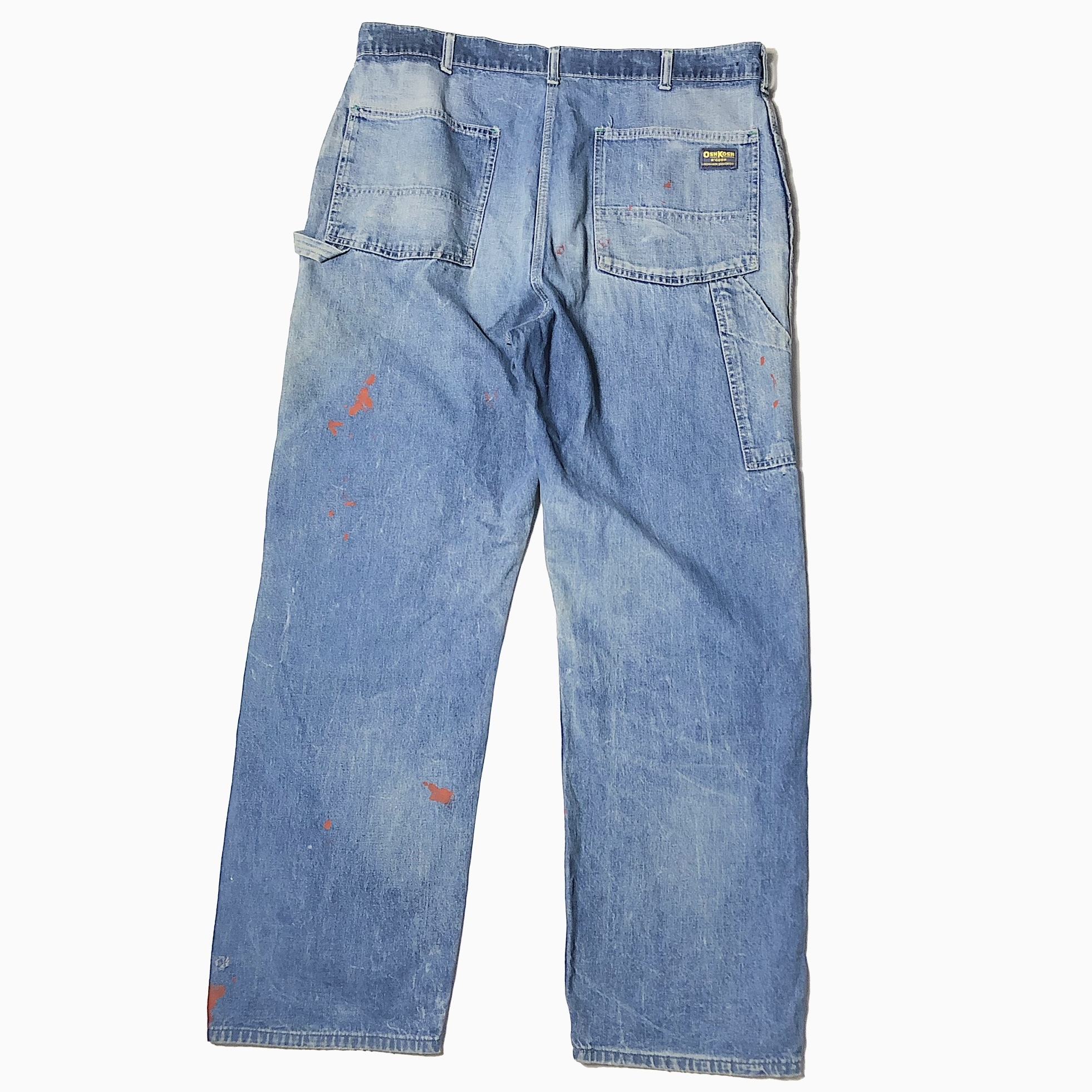 Vintage 60～70's【OSHKOSH】Grunge Denim Pants の画像 2