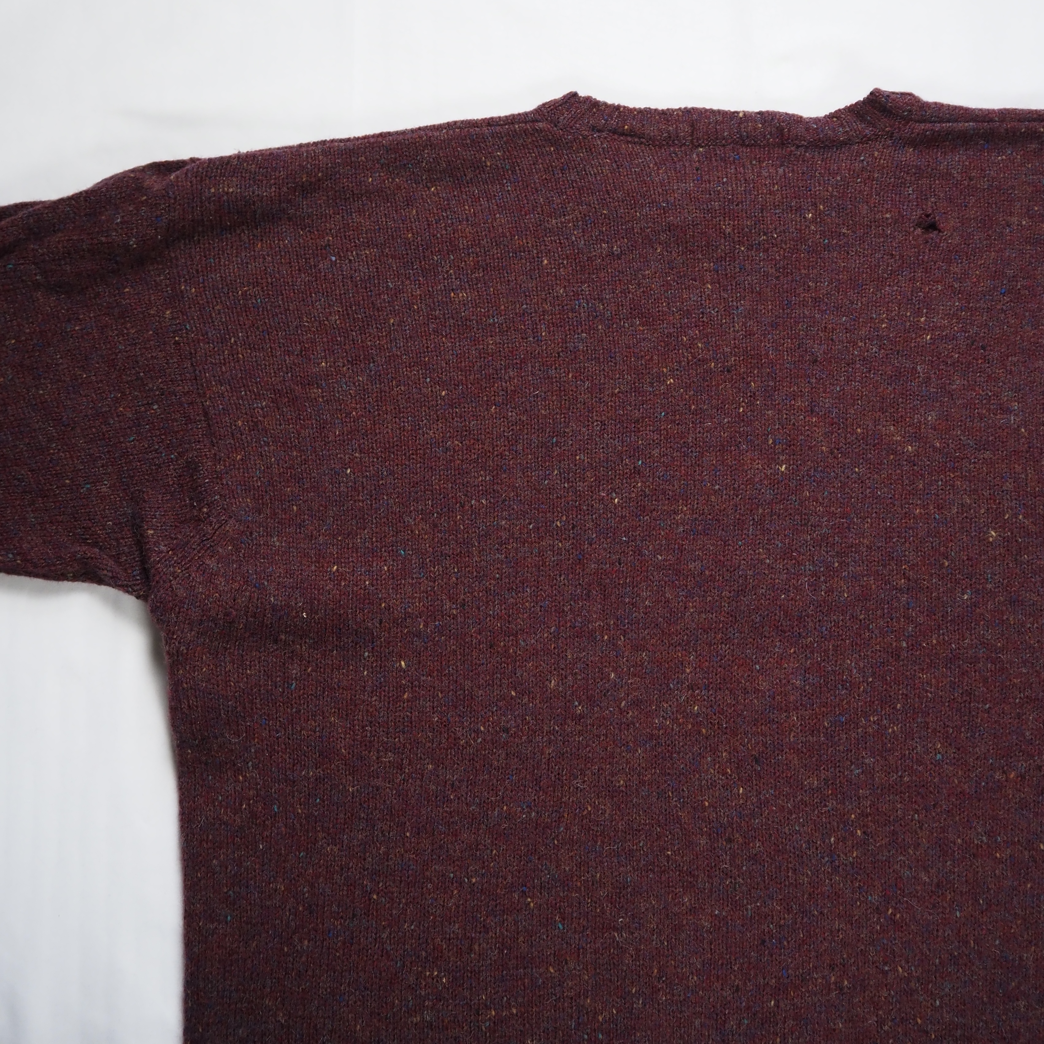 Pendleton ウールニット バーガンディ XL の画像 13