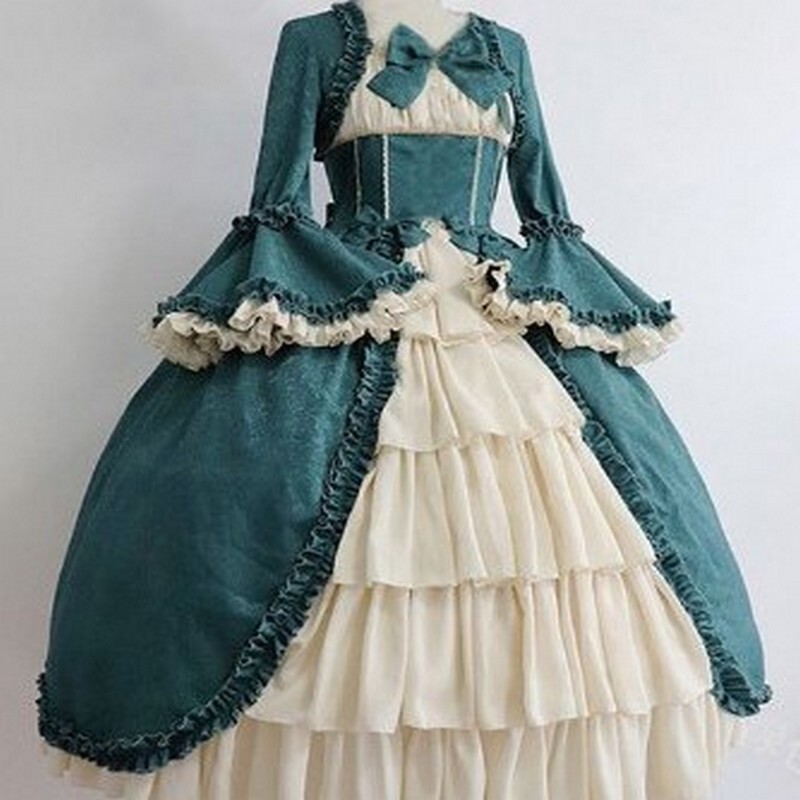 M0281 森系 Lolita系 ロリータ ワンピース ゴシック4色 Lolita系 ゴシック ワンピース ゆったり ロリータ トップス 萌え レディース ワンピース ロング ゆったり 体型カバー 可愛い Green Magicspice