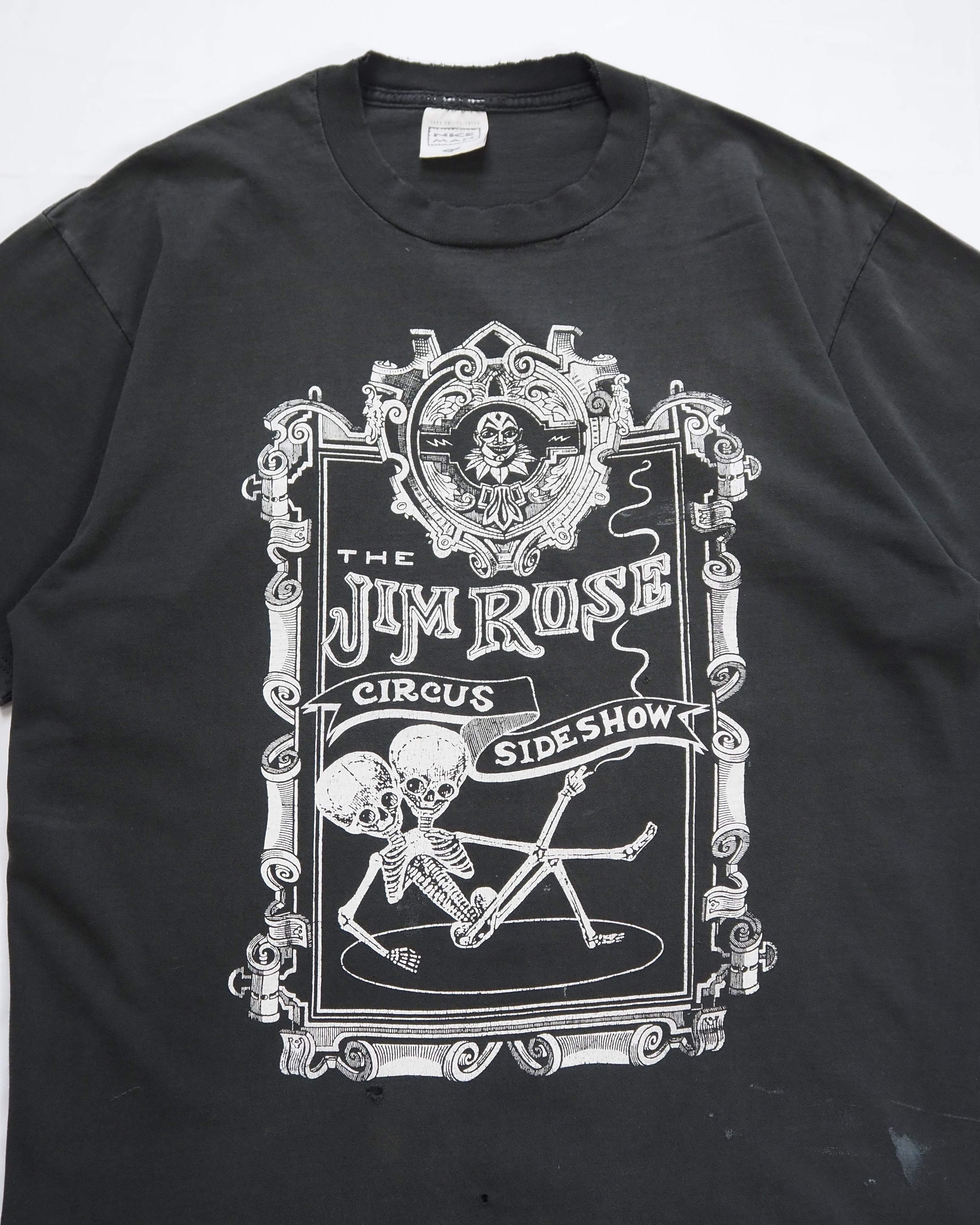 【5/6(水) 20:00入荷】90’s Jim Rose Tシャツ XL ボロフェード の画像 2