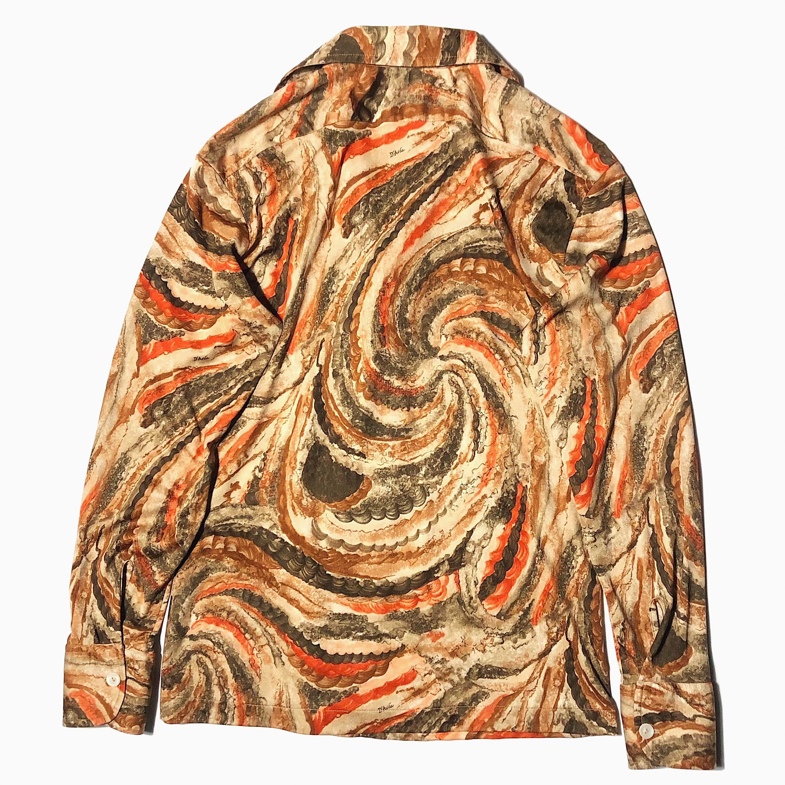 Vintage 70's【Kay Cor】Polyester Shirt の画像 2