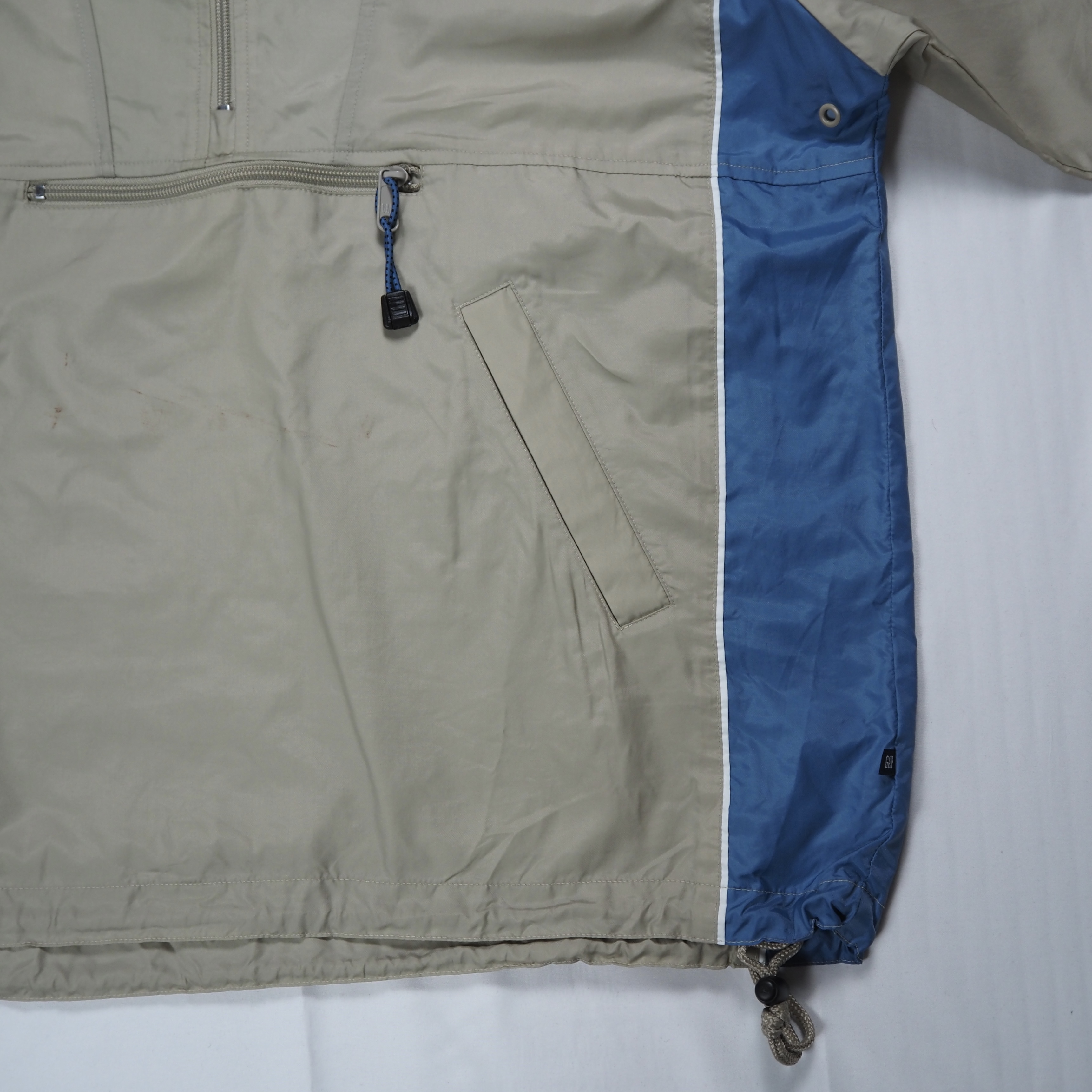 00’s OLD GAP ナイロンアノラックジャケット Mサイズ の画像 5