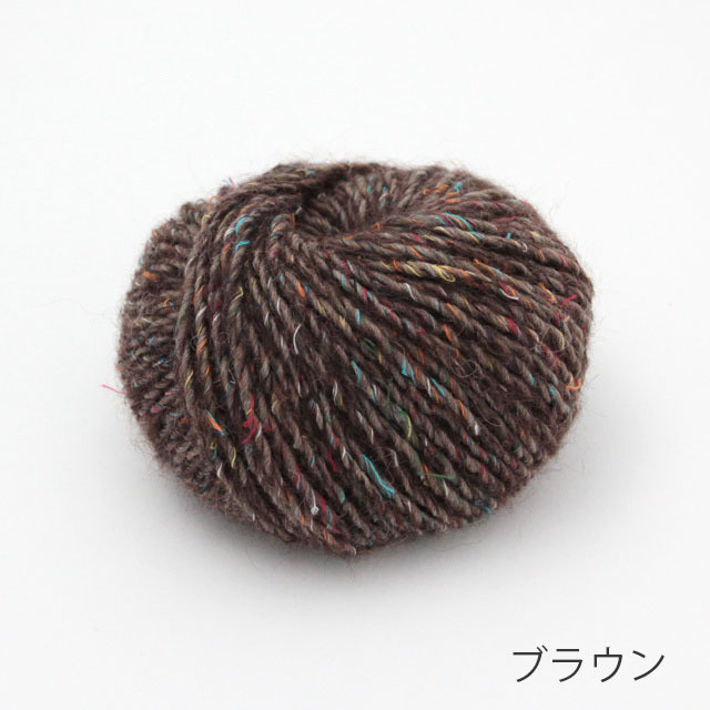 No 5 ファンシーヤーン毛糸 超極太 3色展開 And Wool