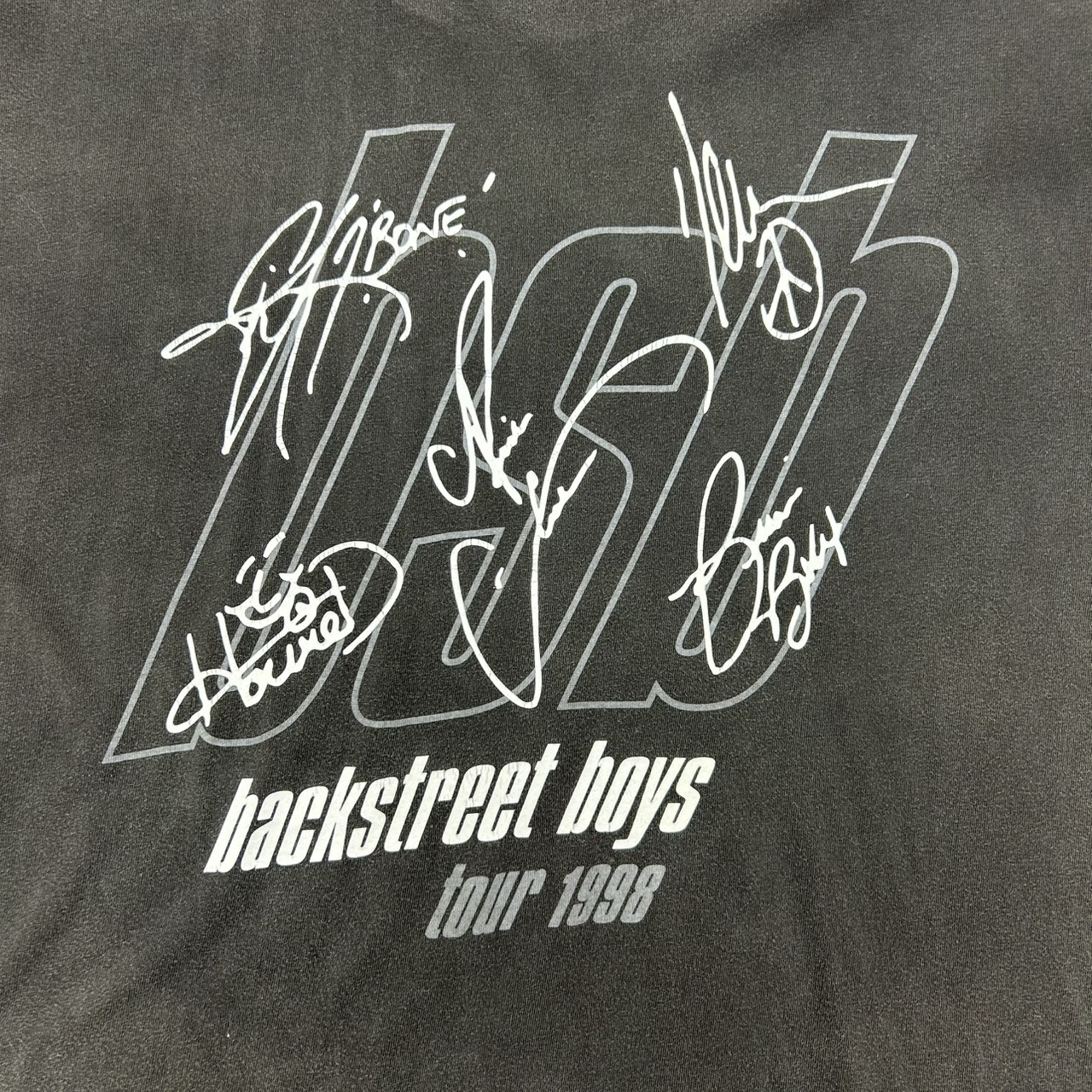 Backstreet Boys バックストリート・ボーイズ グループフォトTシャツ ブラック / XL の画像 6