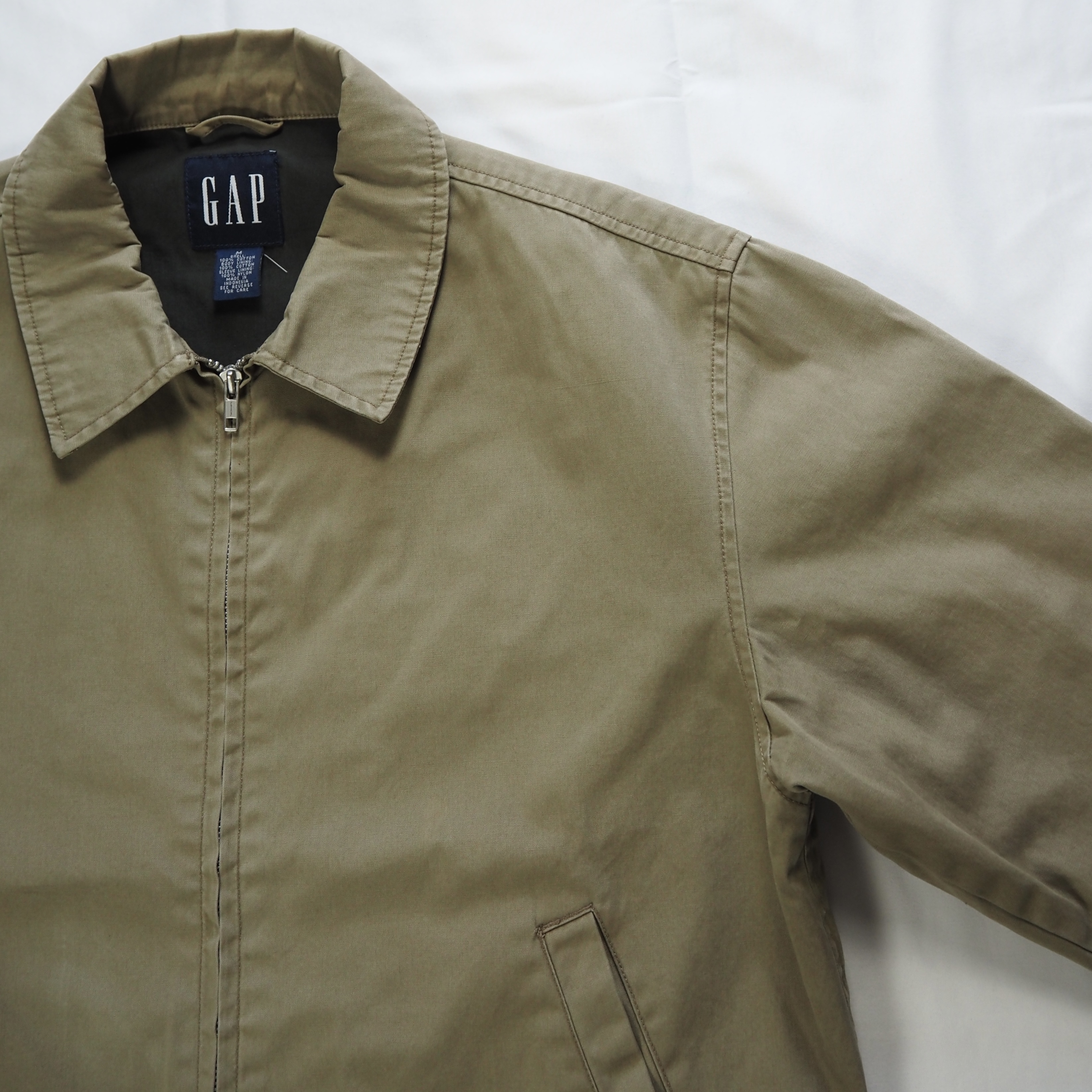 90’s OLD GAP コットンジャケット Mサイズ ブラウン の画像 7