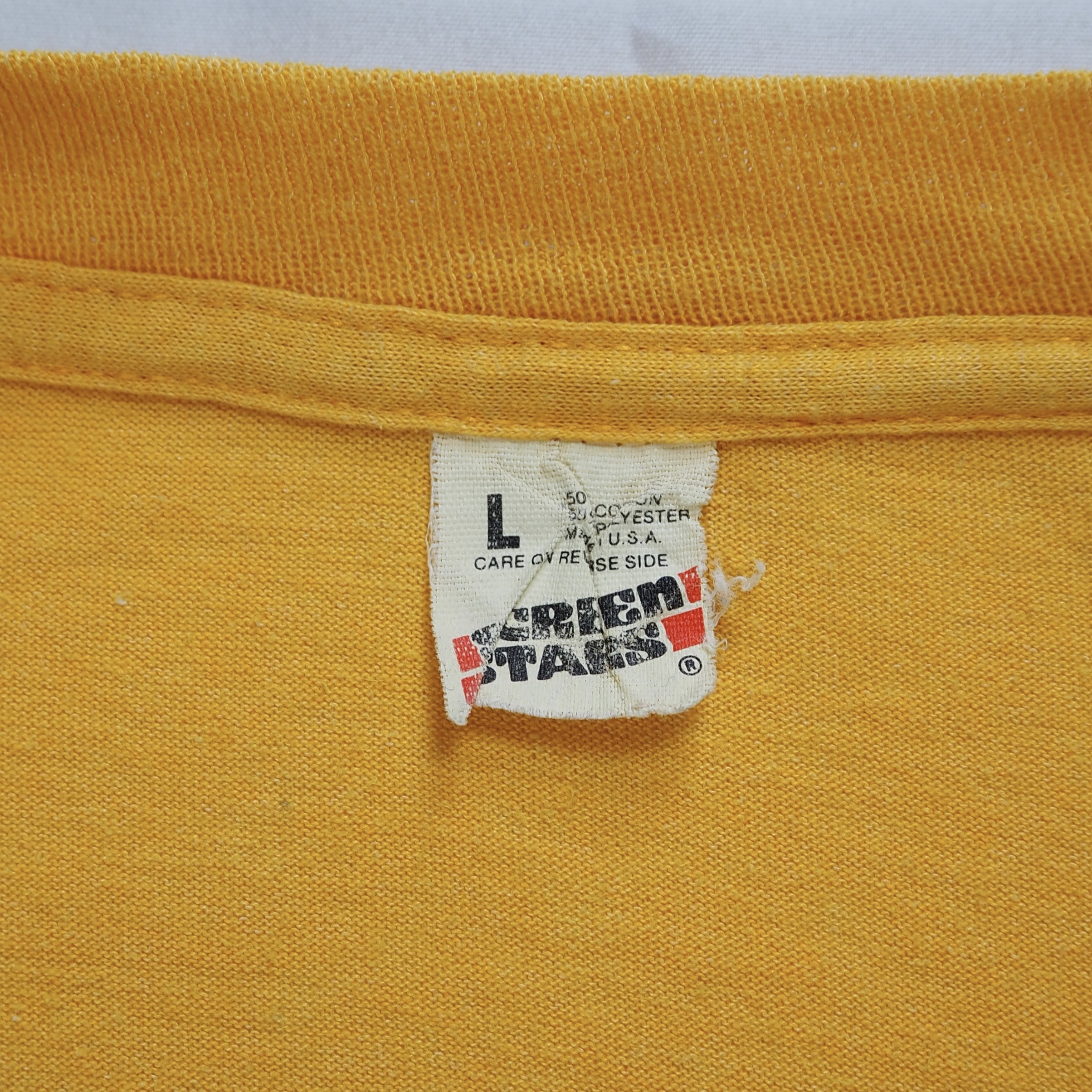 80’s スクリーンスターズ プリントTシャツ Lサイズ ネイティブアメリカン の画像 6