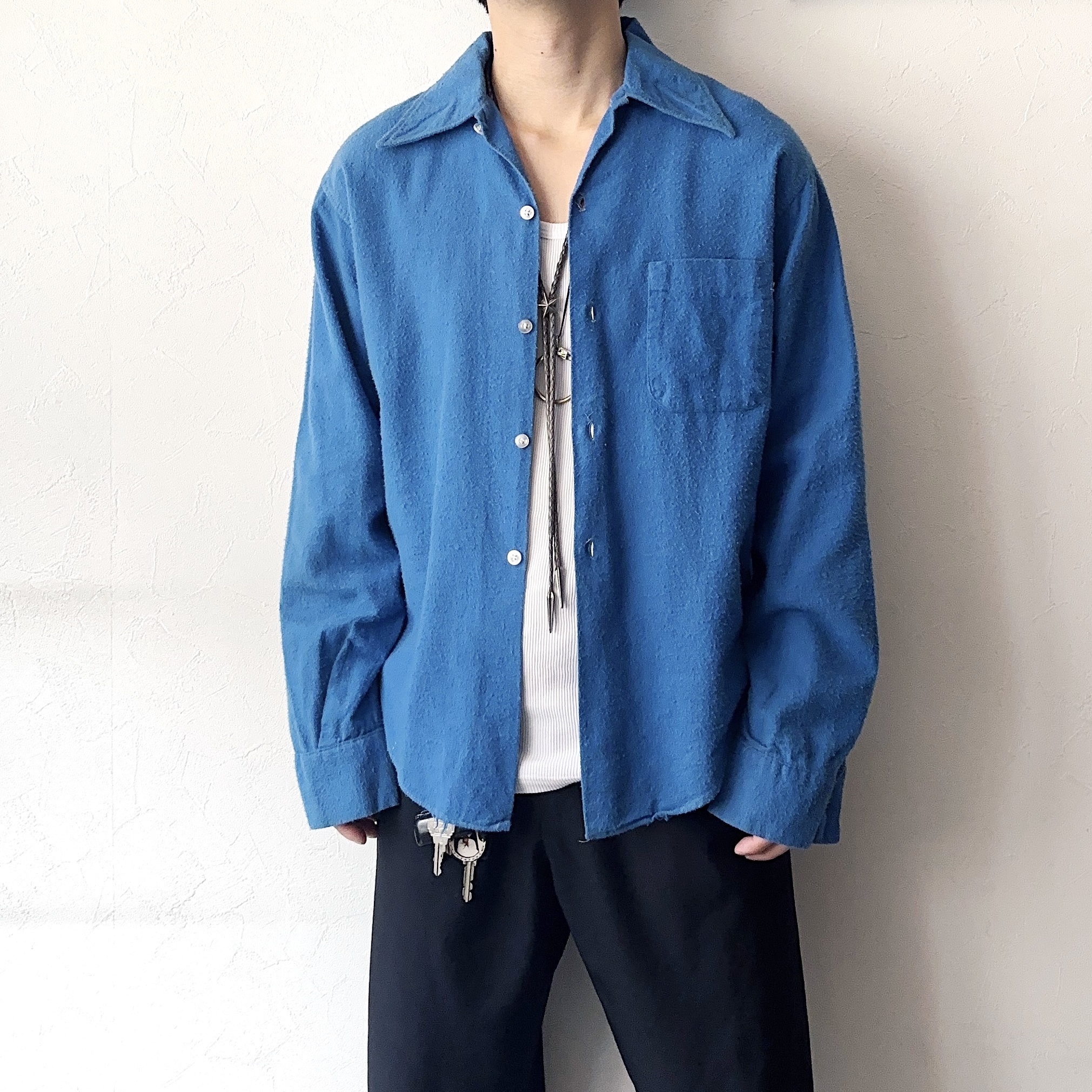 Vintage 70's【NORTHWAY】Flannel Shirt の画像 3