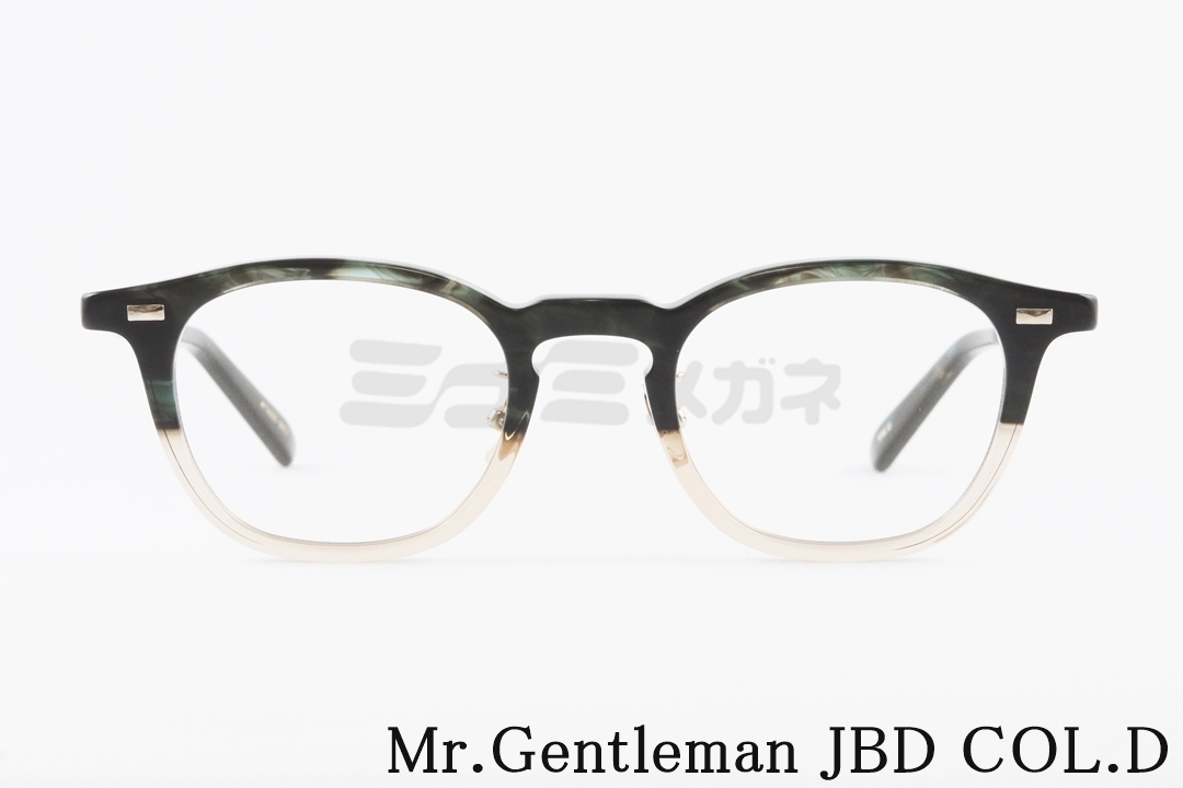 Mr.Gentleman メガネ JBD COL.A ウェリントン クラシカル ミスター