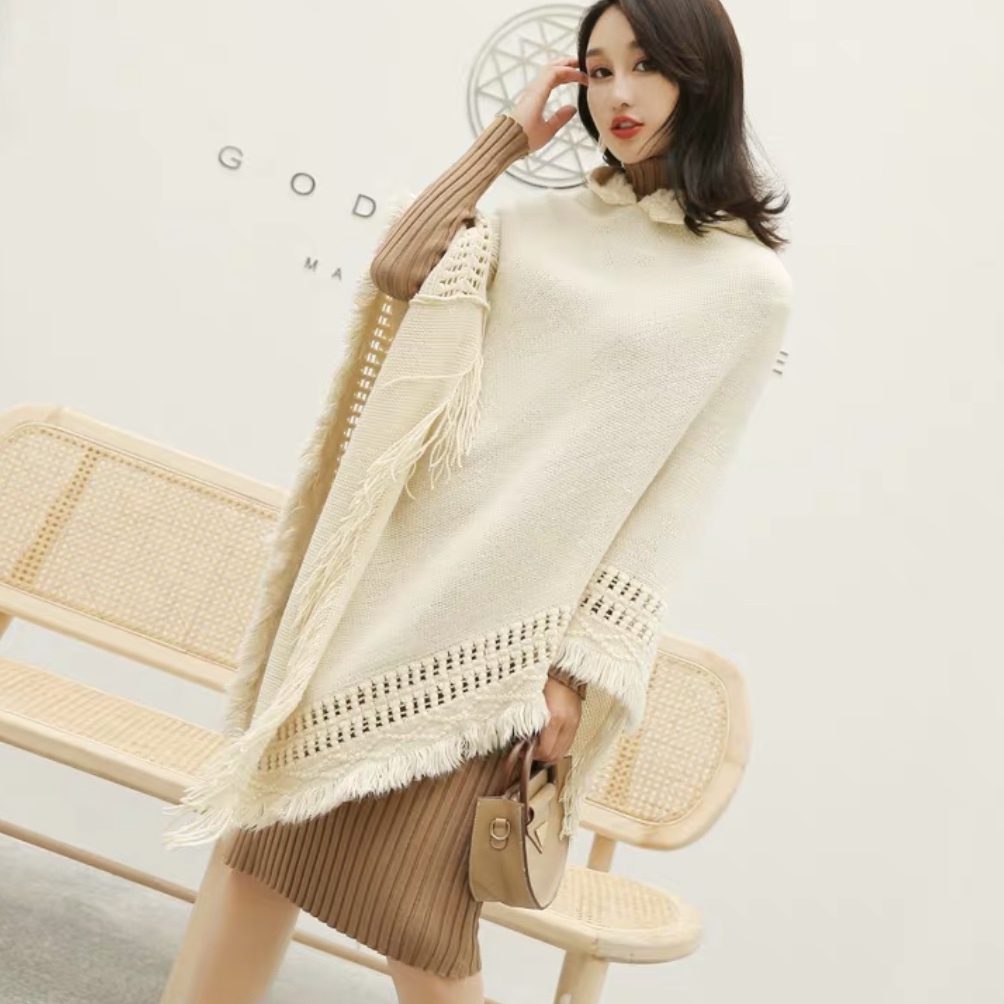 ポンチョ アウター レディース 秋 冬 物 長袖 白 色 韓国 ファッション 大人 可愛い 30代 フード 付き フリンジ Ou 0057 Happy Orurea ハッピーオルレア ポンチョ アウター レディース 秋 冬 物 長袖 白 色 韓国 ファッション 大人 可愛い 30代 フード 付き フリンジ Ou 0057 Happy Orurea ハッピーオルレア