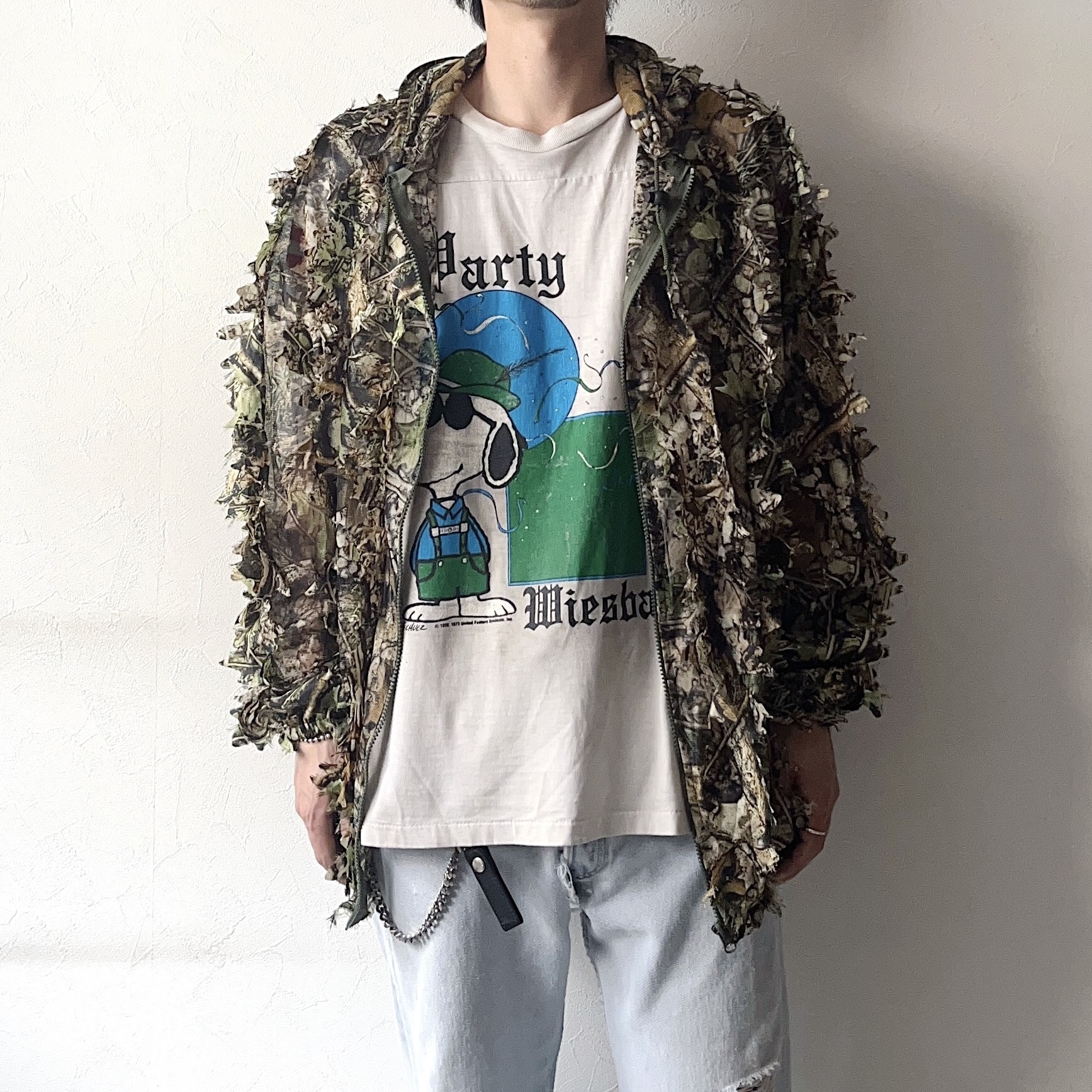 Vintage Real Tree Camo Mesh Ghillie Jacket の画像 3