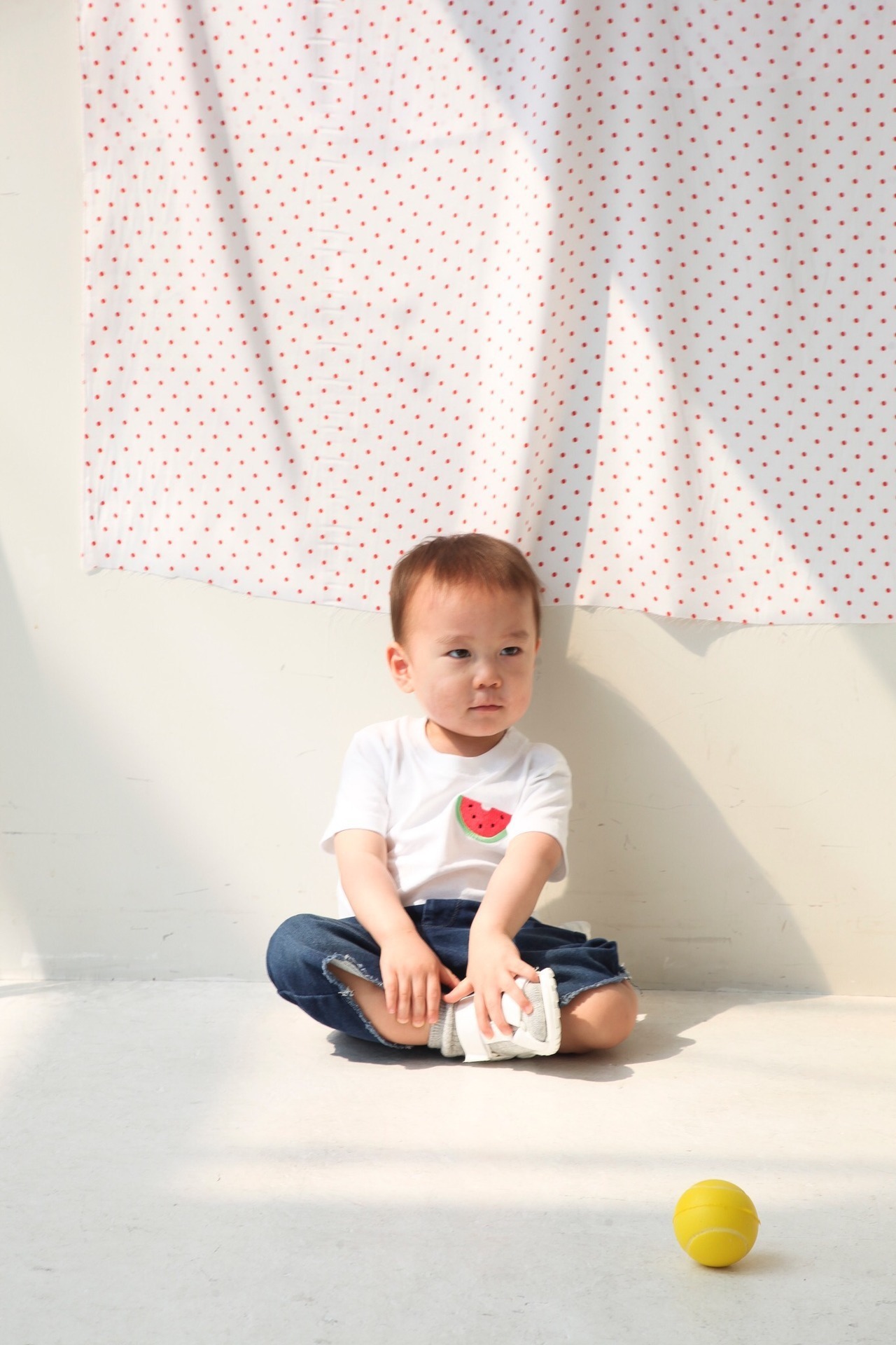 スイカ刺繍ベビーtシャツ Ancho Aya アンチョアヤ オンラインショップ