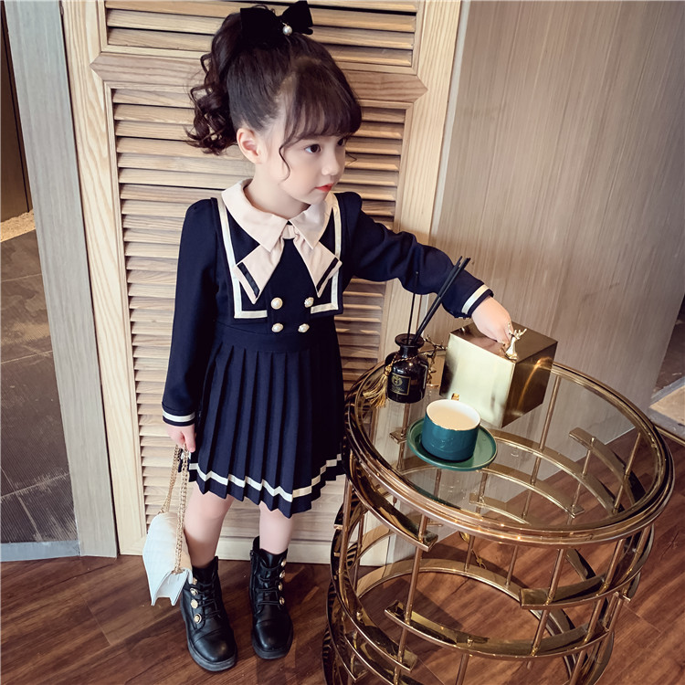 女の子 セーラー服 制服 赤ちゃん 紺 ワンピース 子供 School Formal One Piece Kids Baby Girl Antoinette 女の子 セーラー服 制服 赤ちゃん 紺 ワンピース 子供 School Formal One Piece Kids Baby Girl Antoinette