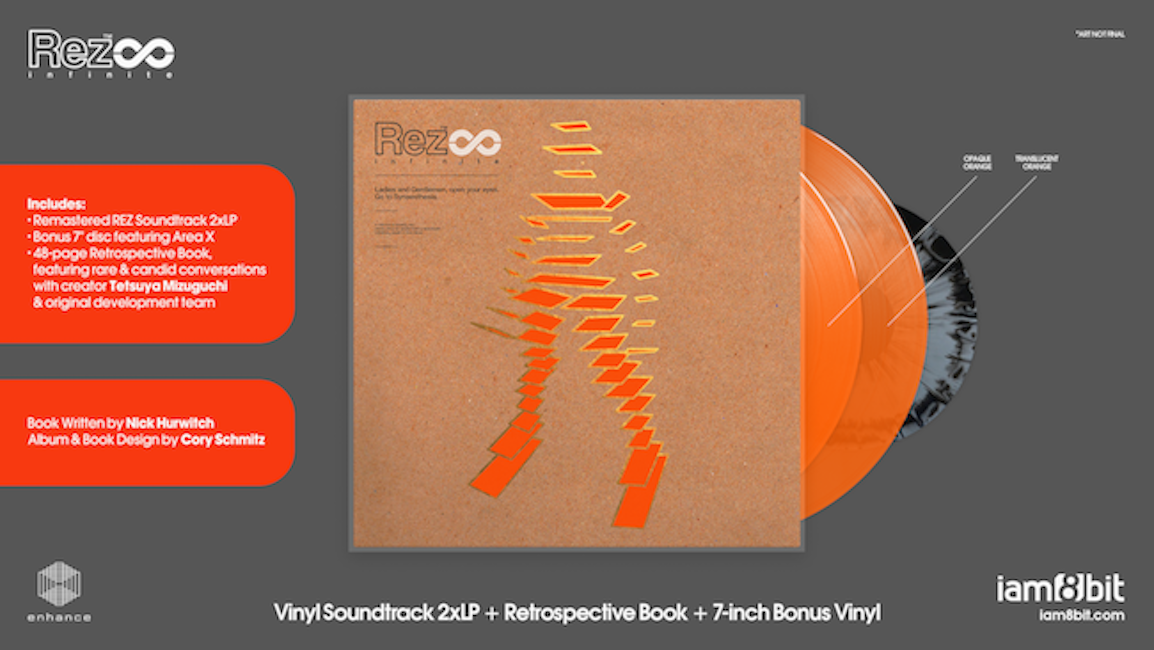【Rez Infinite】レコード・セット(2LP+7"+BOOK / 日本限定特典付き) - 画像2