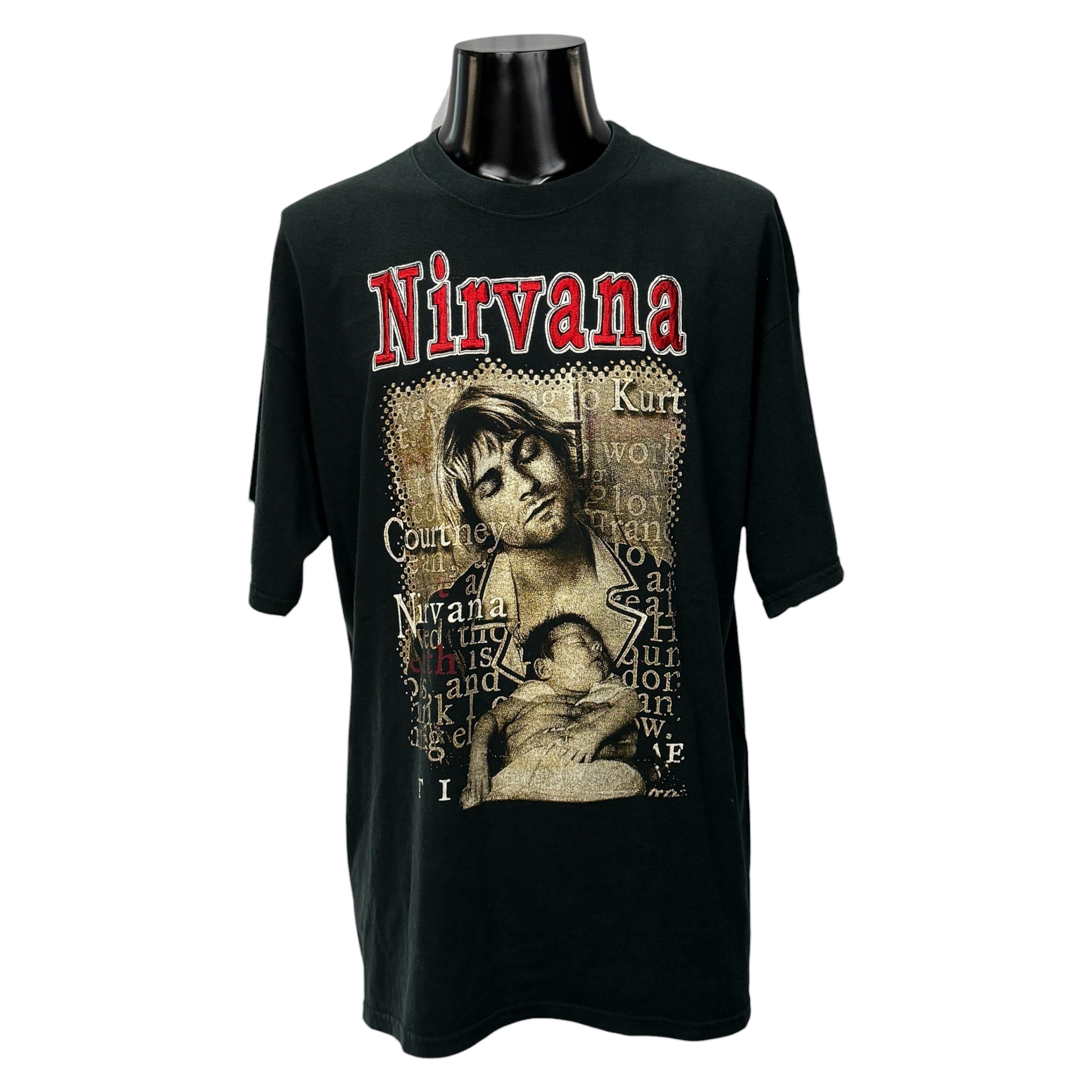 【NIRVANA】ニルヴァーナ “KURT & FRANCES” メキシカン Vintage Tシャツ