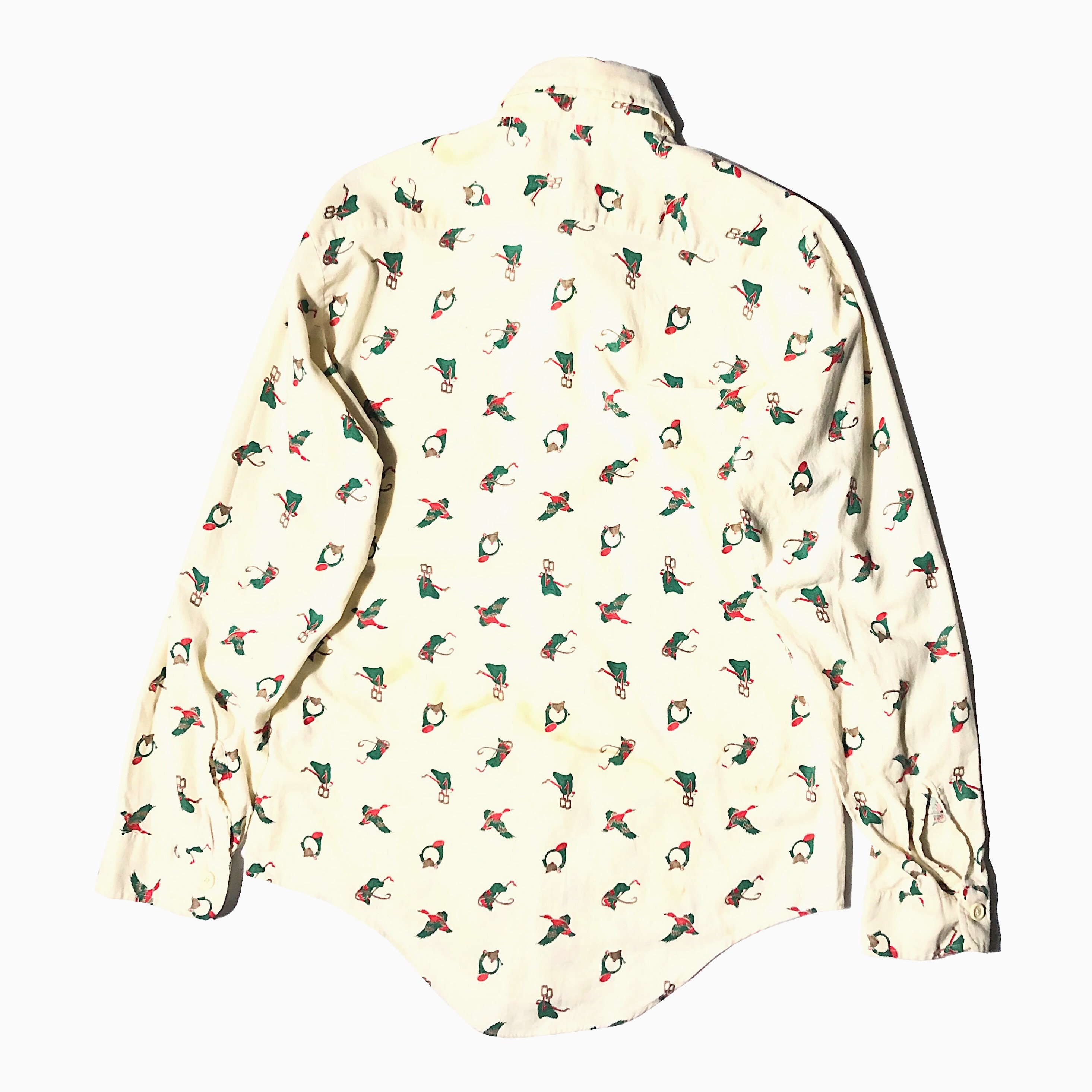 Vintage 70's【Golden Vee】Patterned Shirt の画像 2