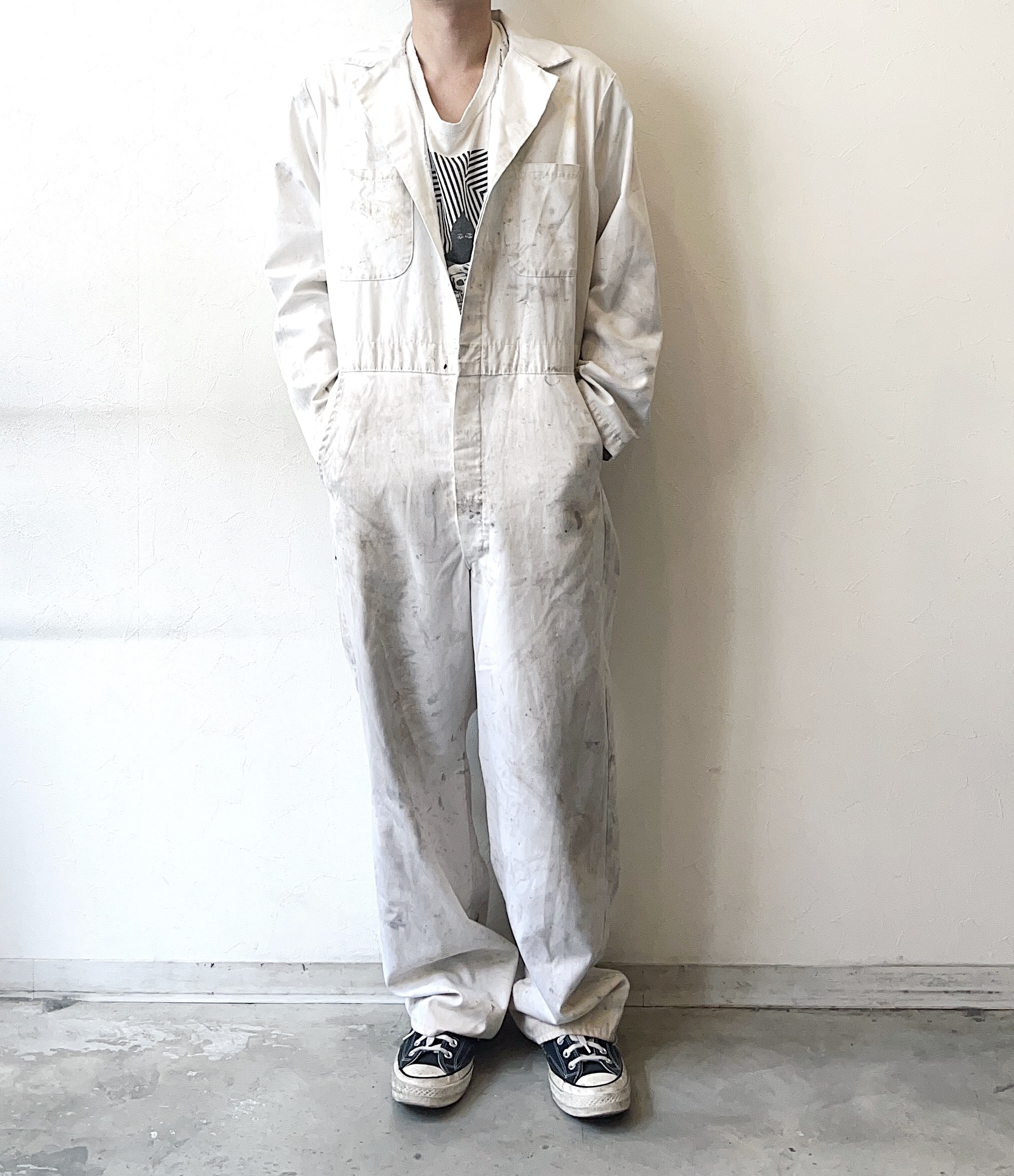 Vintage 60's【EDWARD HYMAN COMPANY】"Vaughn's Tow Service & Body Shop" Grunge Jump Suit の画像 7