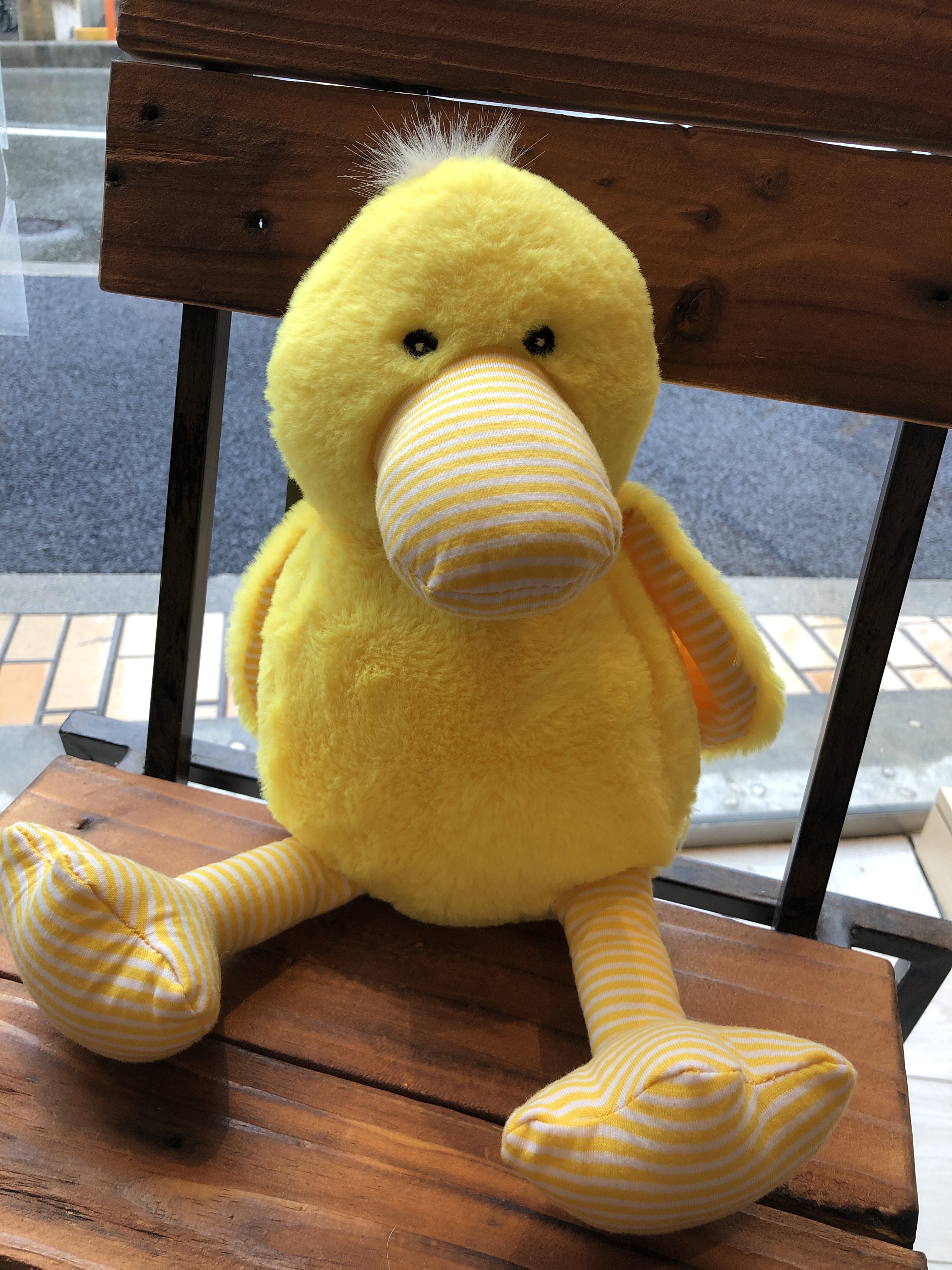 Nandog 黄色 アヒル Bonputie 無添加おやつボンルパ 犬おもちゃ