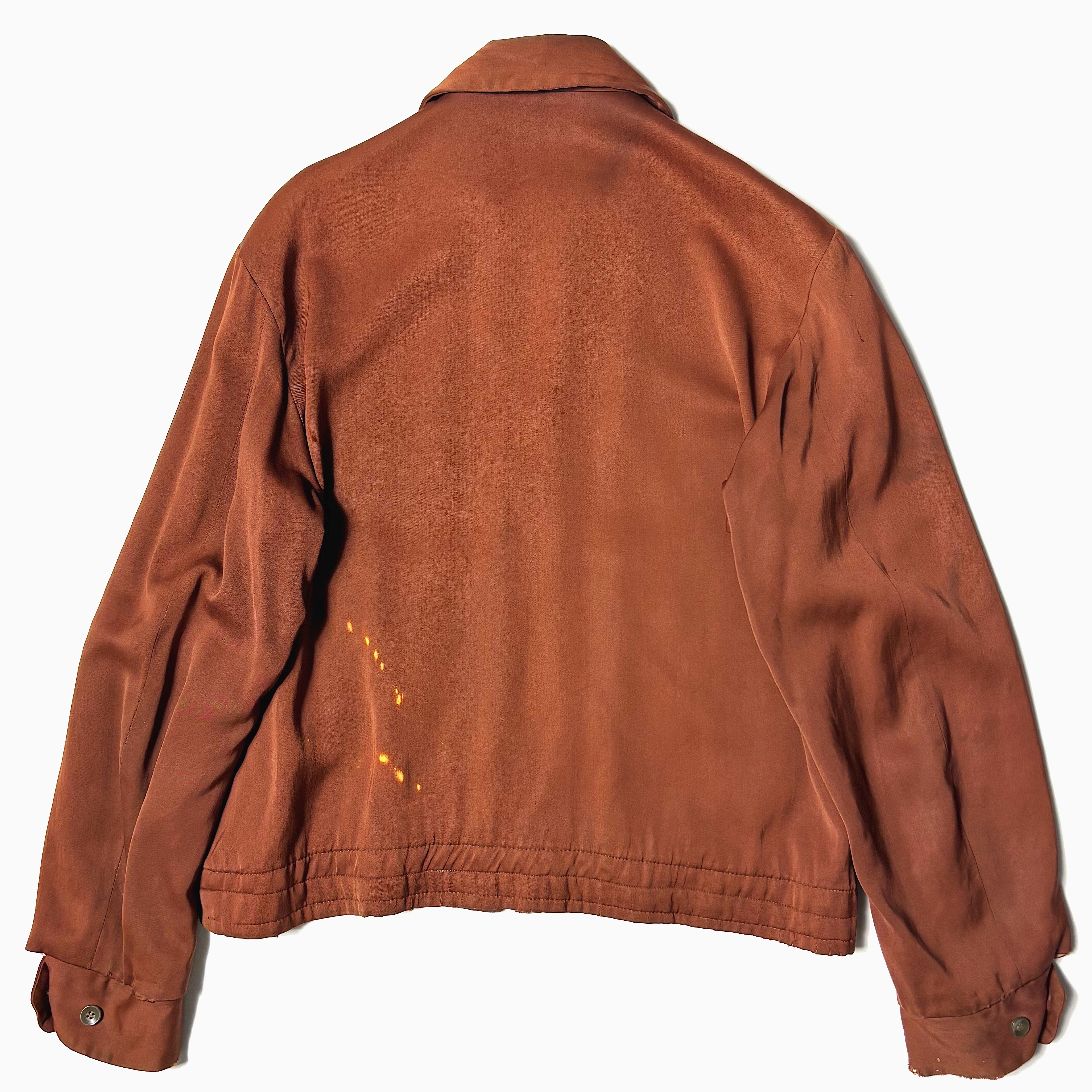 Vintage 50's【Weatherite】Rayon Gabardine Jacket の画像 2