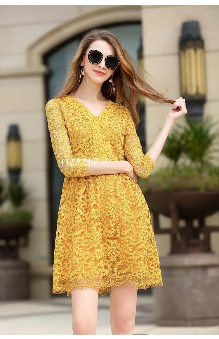 5分袖 深vネック ドレス レースドレス 袖あり ロング レース 花柄 結婚式 お呼ばれドレス ワンピース パーティードレス 二次会 結婚式ドレス 大きいサイズ マタニティ 韓国 同窓会 オルチャン 披露宴 フォーマル セットアップ 30代 代 40代 50代 Dharma Jaya