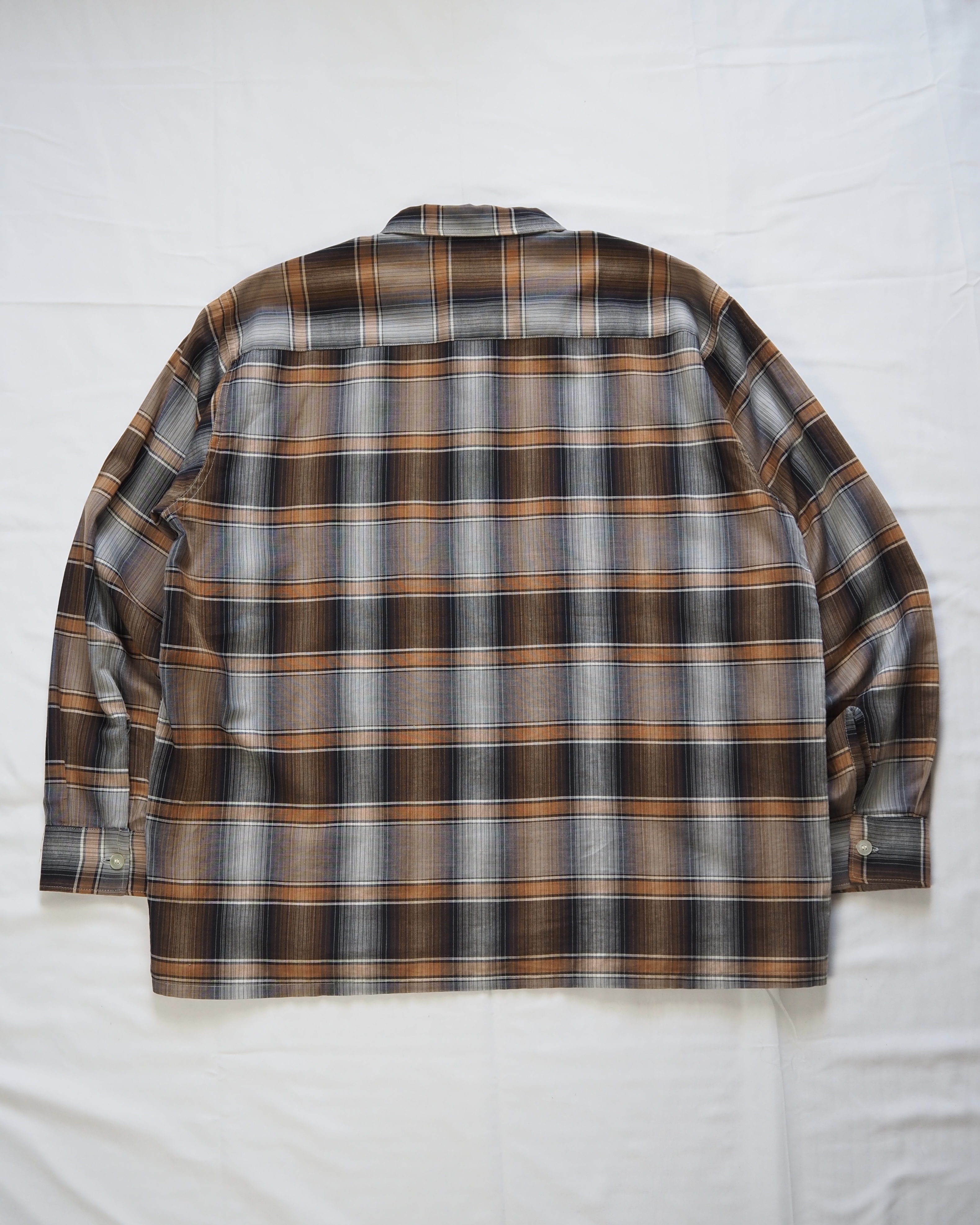 60’s オンブレコットンシャツ Lサイズ の画像 12