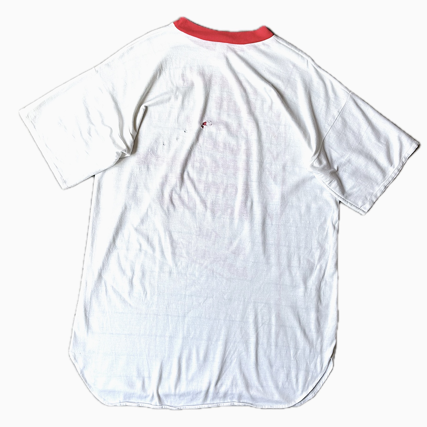 Vintage 70～80's【Jennifer Dale】"ALL THIS AND BRAINS TOO!" Grunge Ringer T-shirt の画像 2