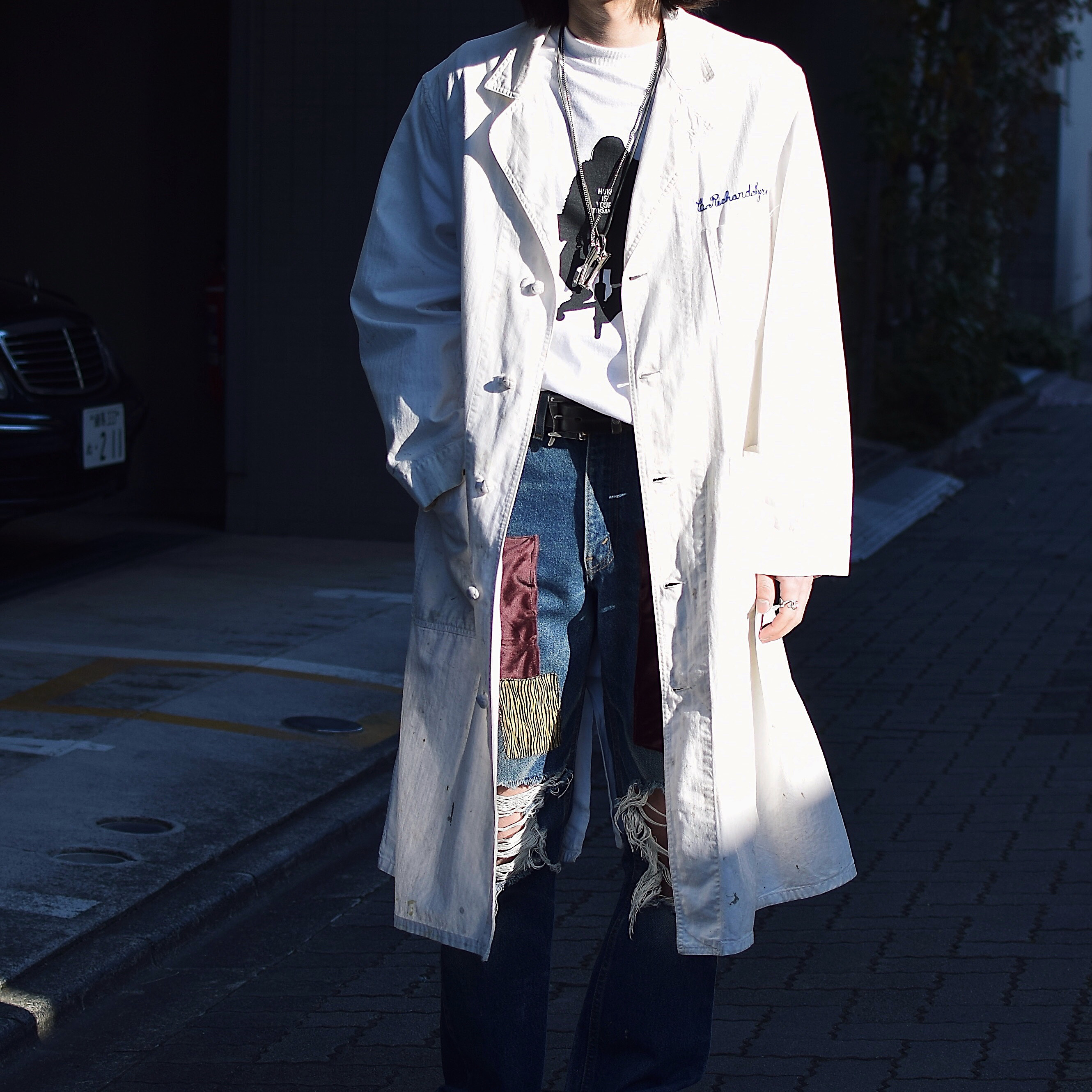 Vintage 50〜60's【Angelica】Shop Coat の画像 4