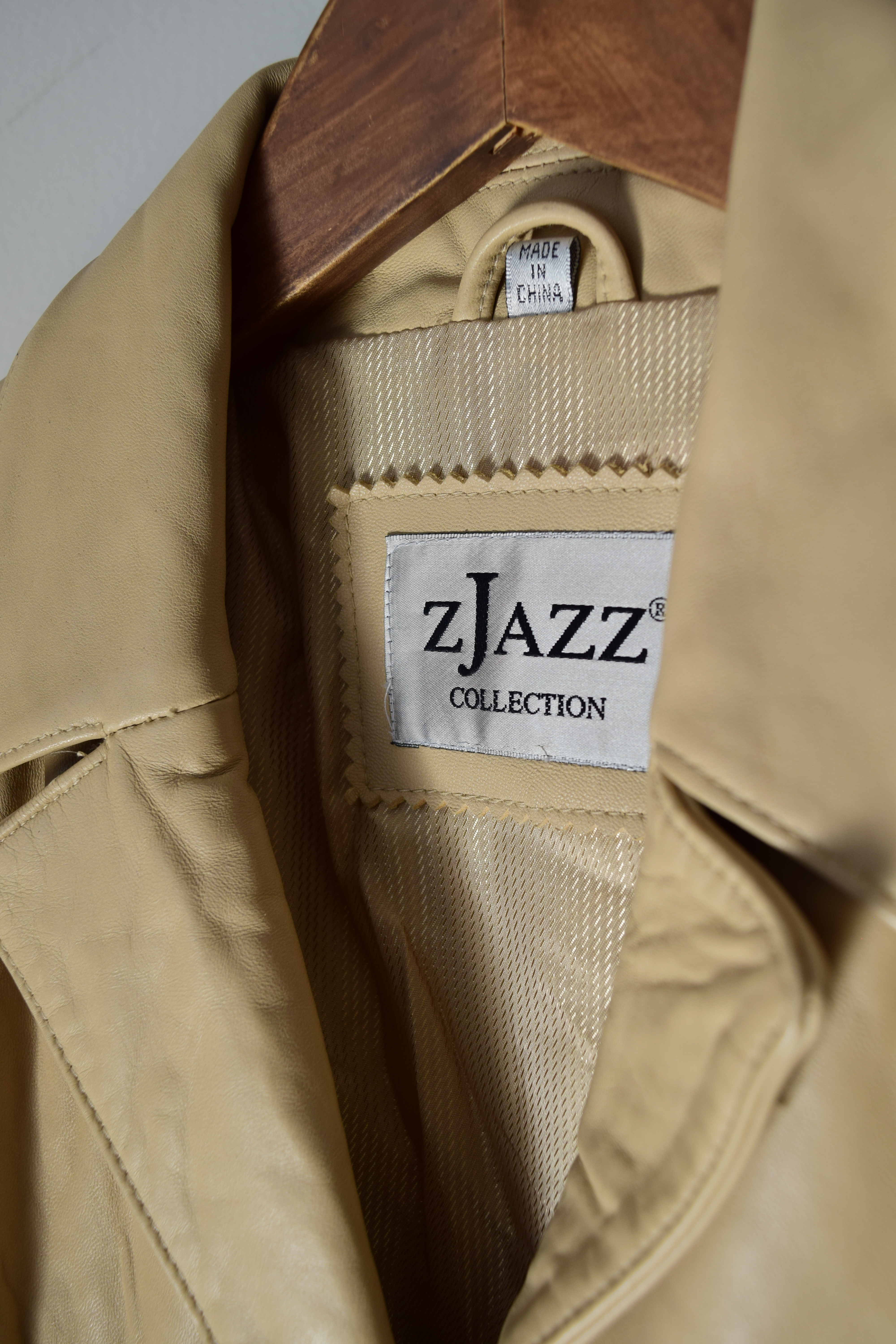 belted leather jacket の画像 5
