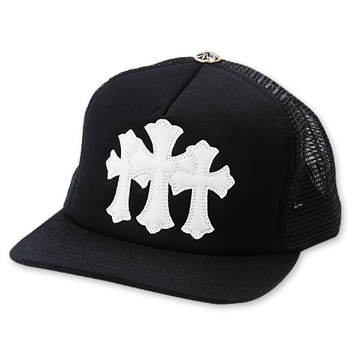 Chrome Hearts クロムハーツ アパレル キャップ トラッカーキャップ 3セメタリークロスパッチ ホワイトレザー 送料無料 クロム ハーツ ガボールなどシルバー レザーセレクトショップchrono Chrome Hearts クロムハーツ アパレル キャップ トラッカーキャップ 3セメタリークロスパッチ ホワイトレザー 送料無料 クロム ハーツ ガボールなどシルバー レザーセレクトショップchrono
