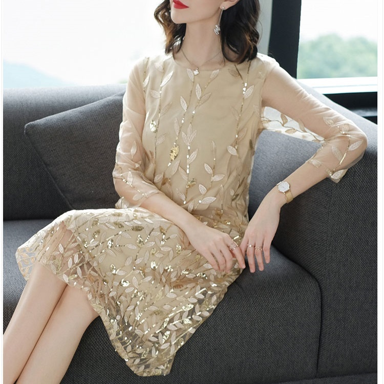 パーティードレス 結婚式 お呼ばれドレス 結婚式のお呼ばれ 代 30代 40代 フォーマルドレス 袖あり 結婚式 ワンピース 青 パーティードレス 膝丈 大きいサイズ お呼ばれ ワンピース 二次会 結婚式 フォーマル 体型カバー 大きいサイズ Viento