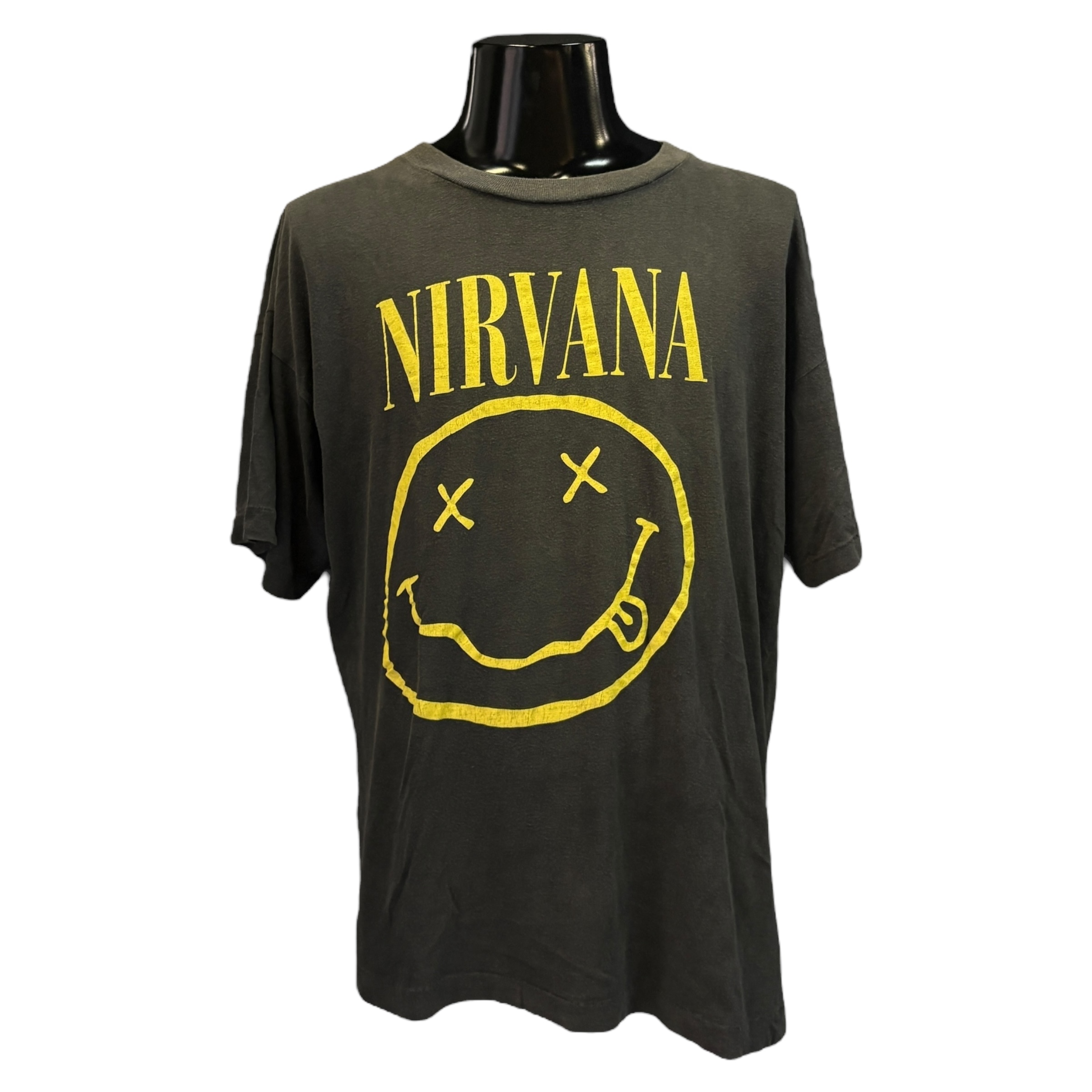【NIRVANA】ニルヴァーナ SMILE スマイル ユーロ 90’s Vintage  Tシャツ L