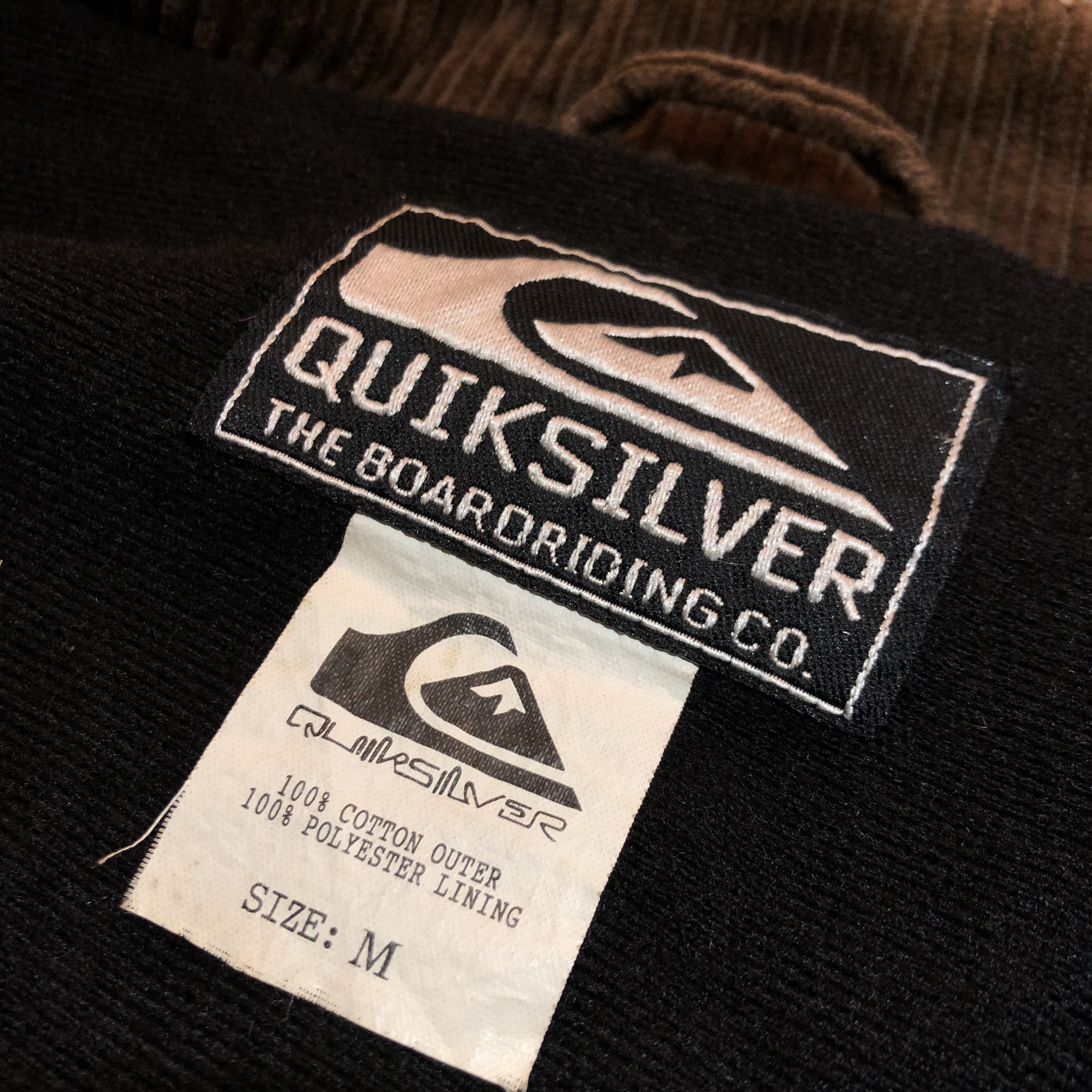 Quiksilver クイックシルバー コーデュロイジャケット ブラウン M Room Quiksilver クイックシルバー コーデュロイジャケット ブラウン M Room