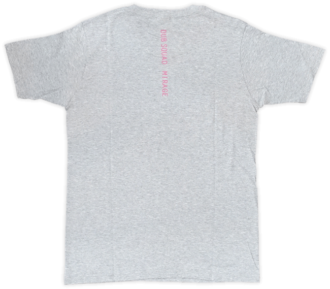 DUB SQUAD - MIRAGE Tシャツ(グレー) - 画像2
