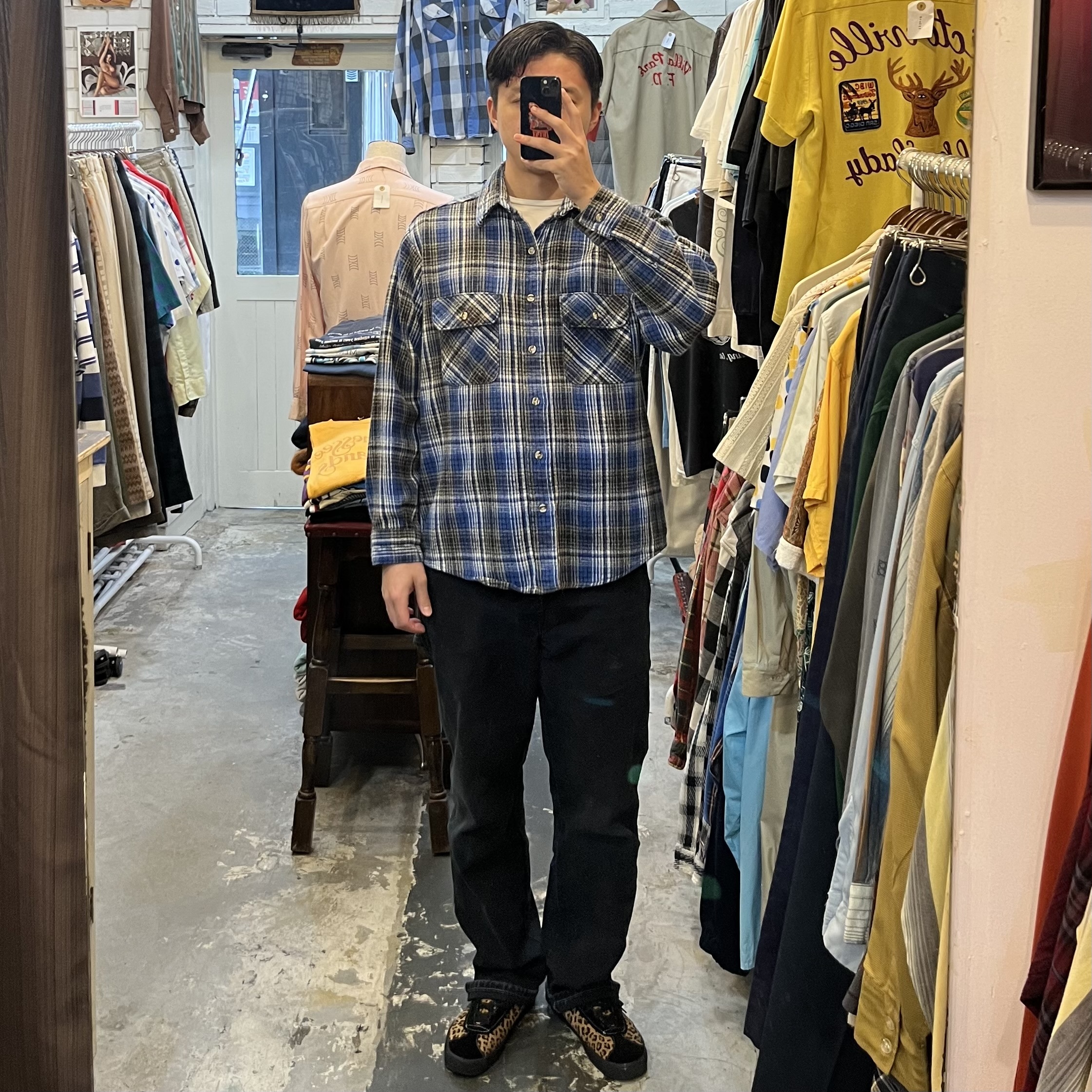 90’s Fivebrother ヘヴィネル Lサイズ アメリカ製 の画像 3