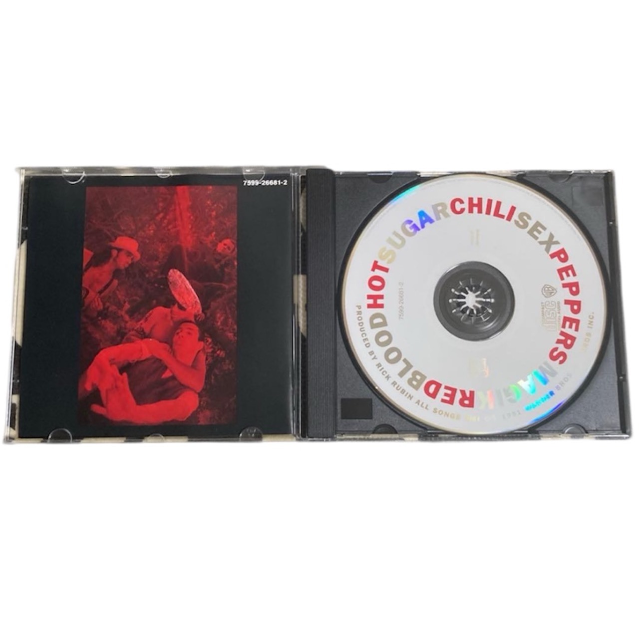 90s RED HOT CHILI PEPPERS “RHCP” Vintage Band T-Shirt Rare Used L の画像 17